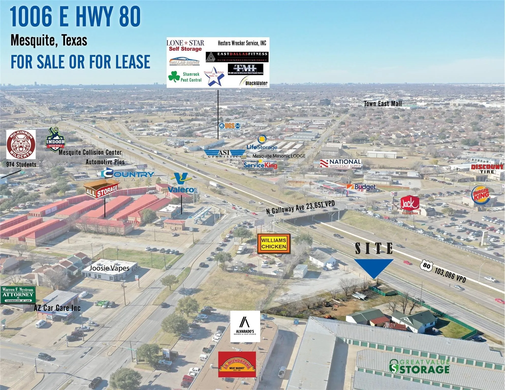 Retail For Sale in Dallas County , 1010 US Highway 80 E, Mesquite, Texas 75149, 0, 0, Garage spaces, 0 Sqft, built in 1950, Preowned, Price $899,000, mls#21042787, Real Estate Agent in Mesquite, Homes For Sale in Dallas county, Homes For Sale in Mesquite, Realtor in Mesquite Texas, Real Estate Brokerage Independent Realty Texas, Luminita Cordes Realtor