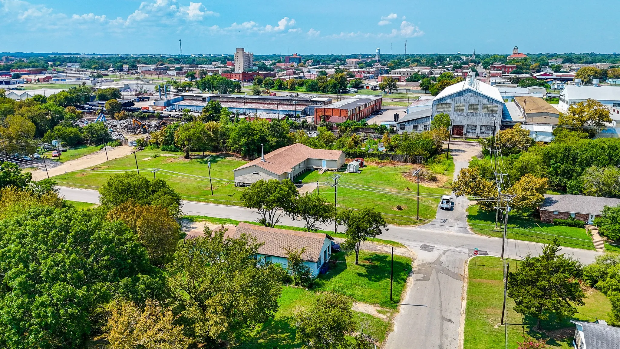 Drone / aerial view