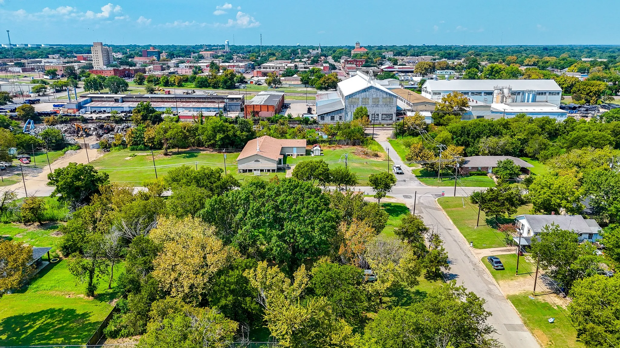 Drone / aerial view