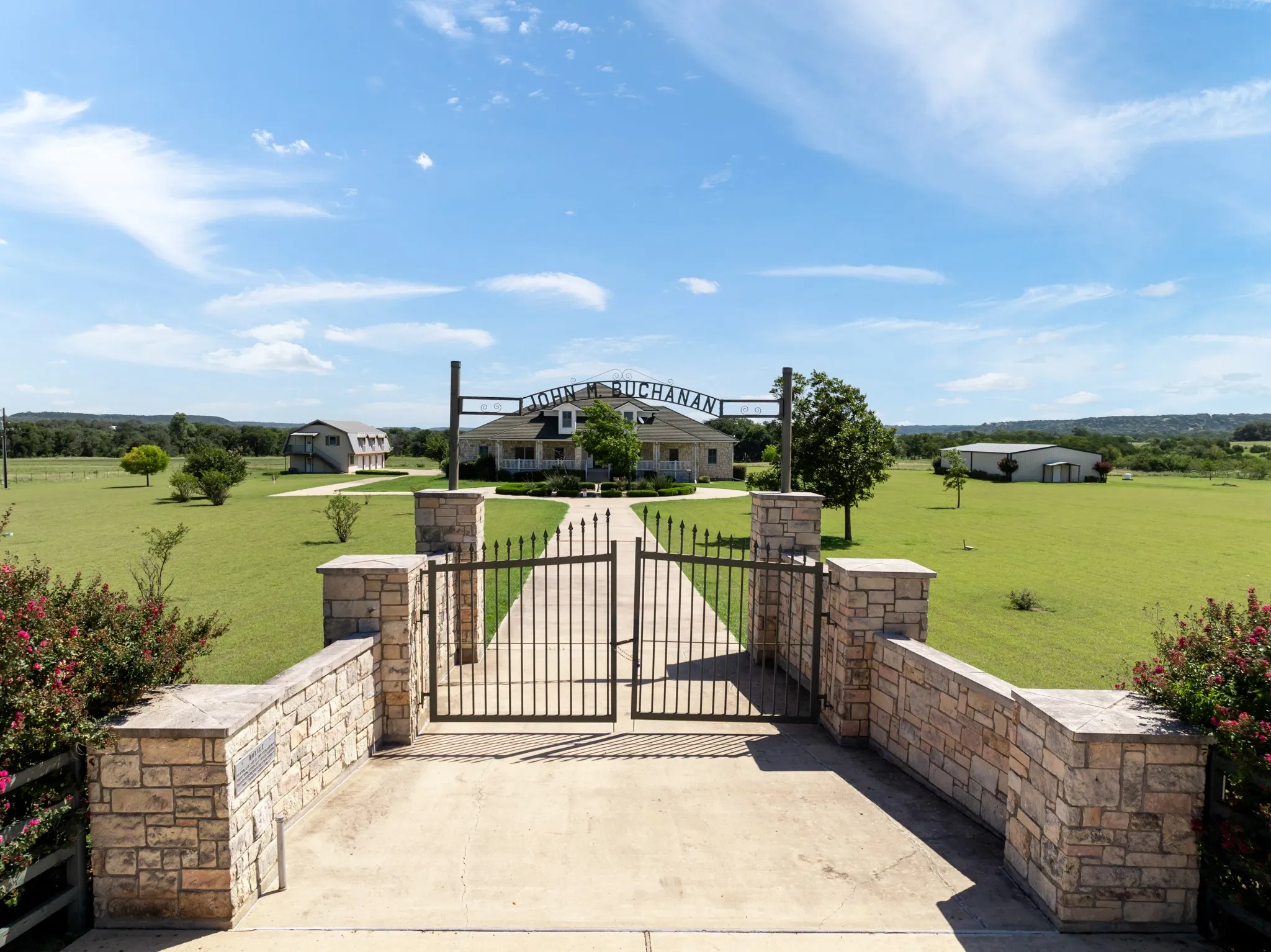 View of gate