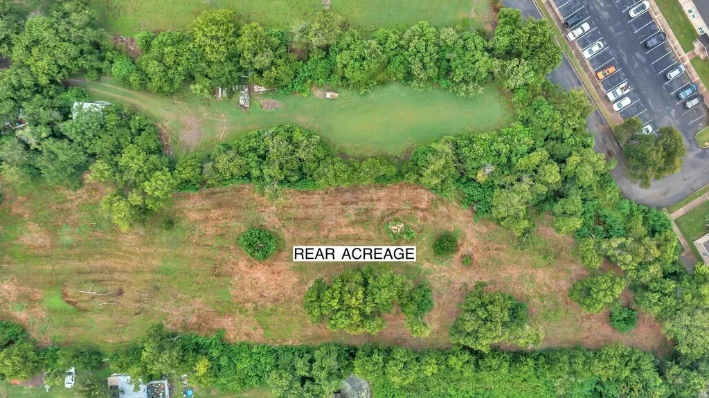 Aerial view of property's location