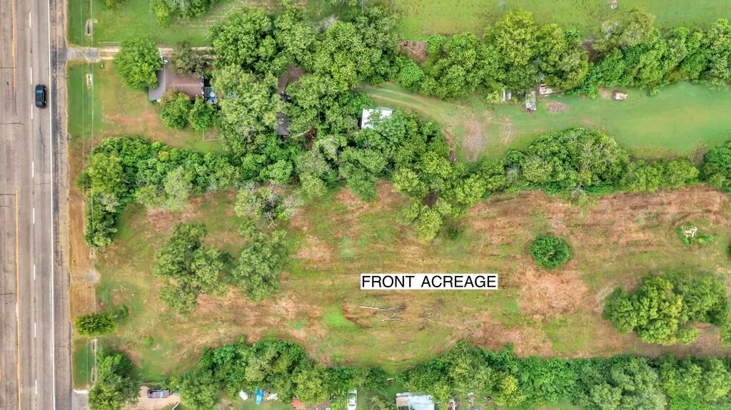 Aerial overview of property's location