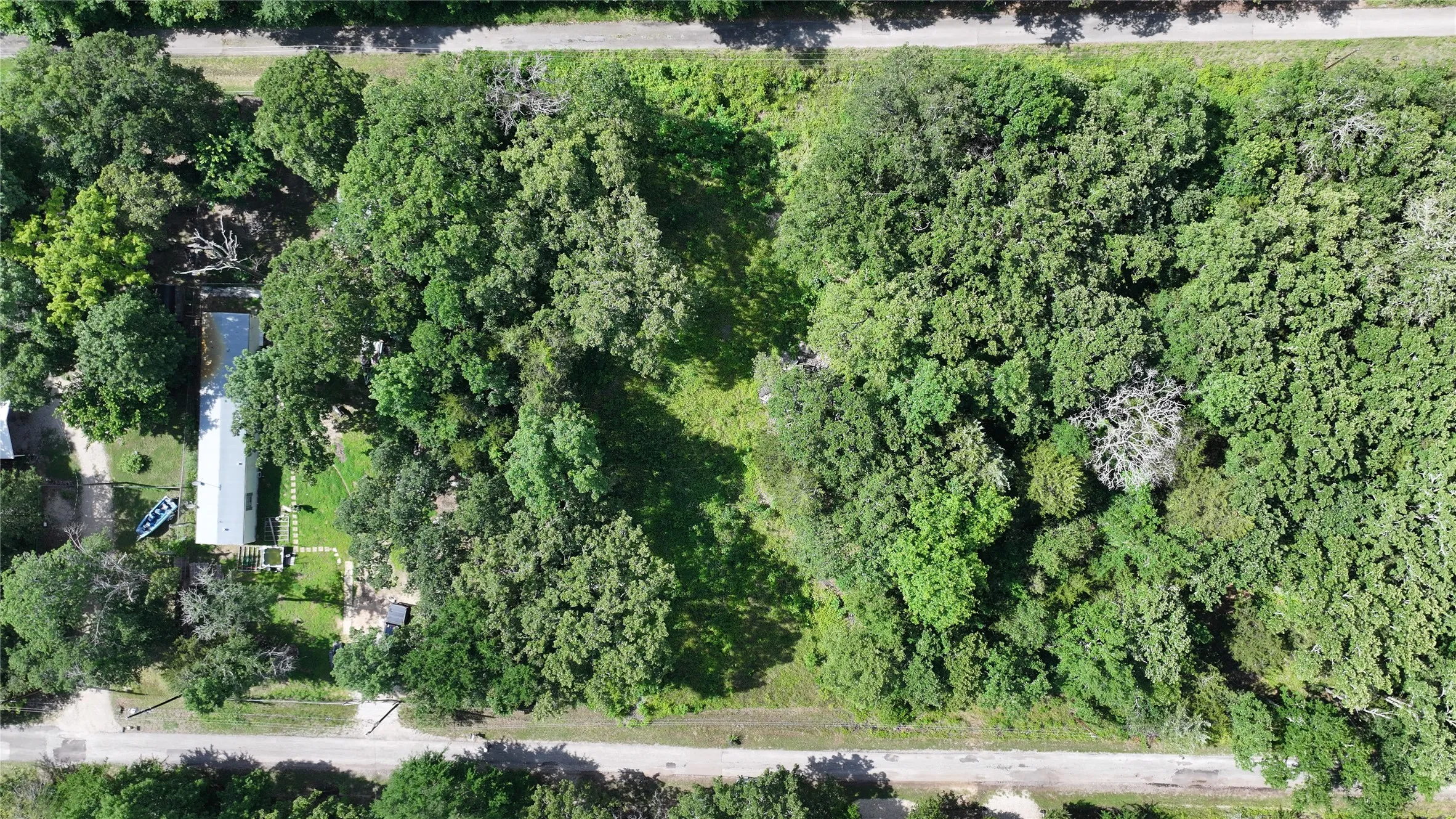 Aerial overview of property's location