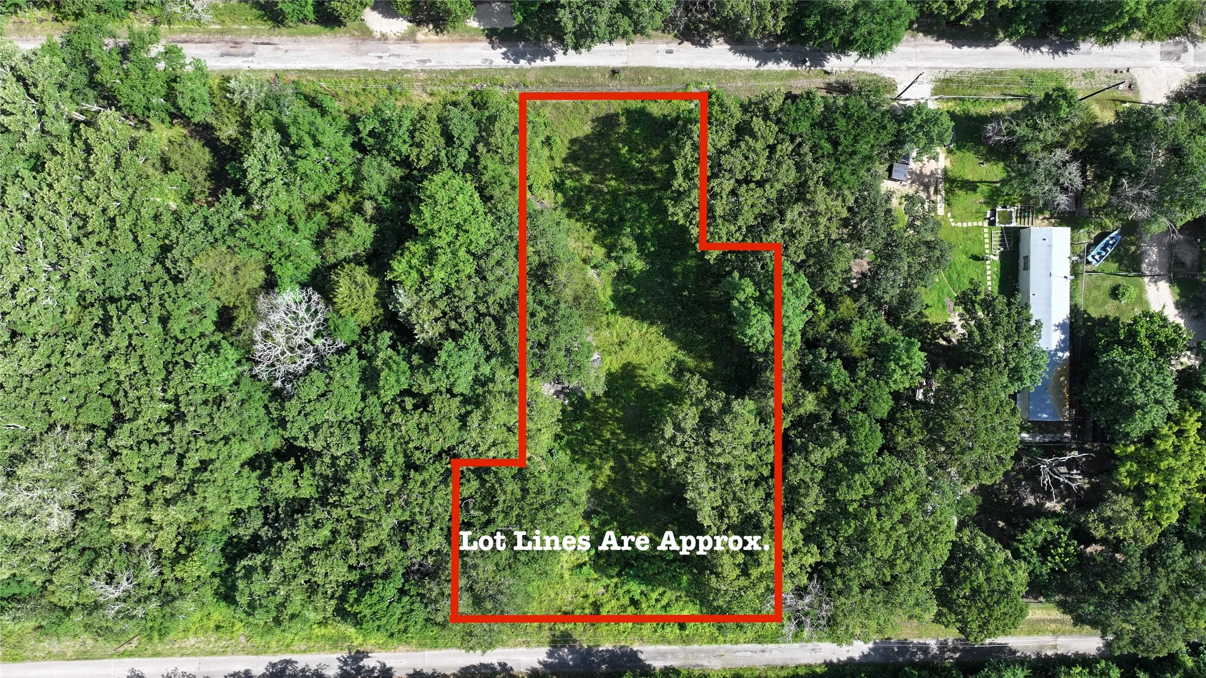 Map / location featuring property parcel outlined