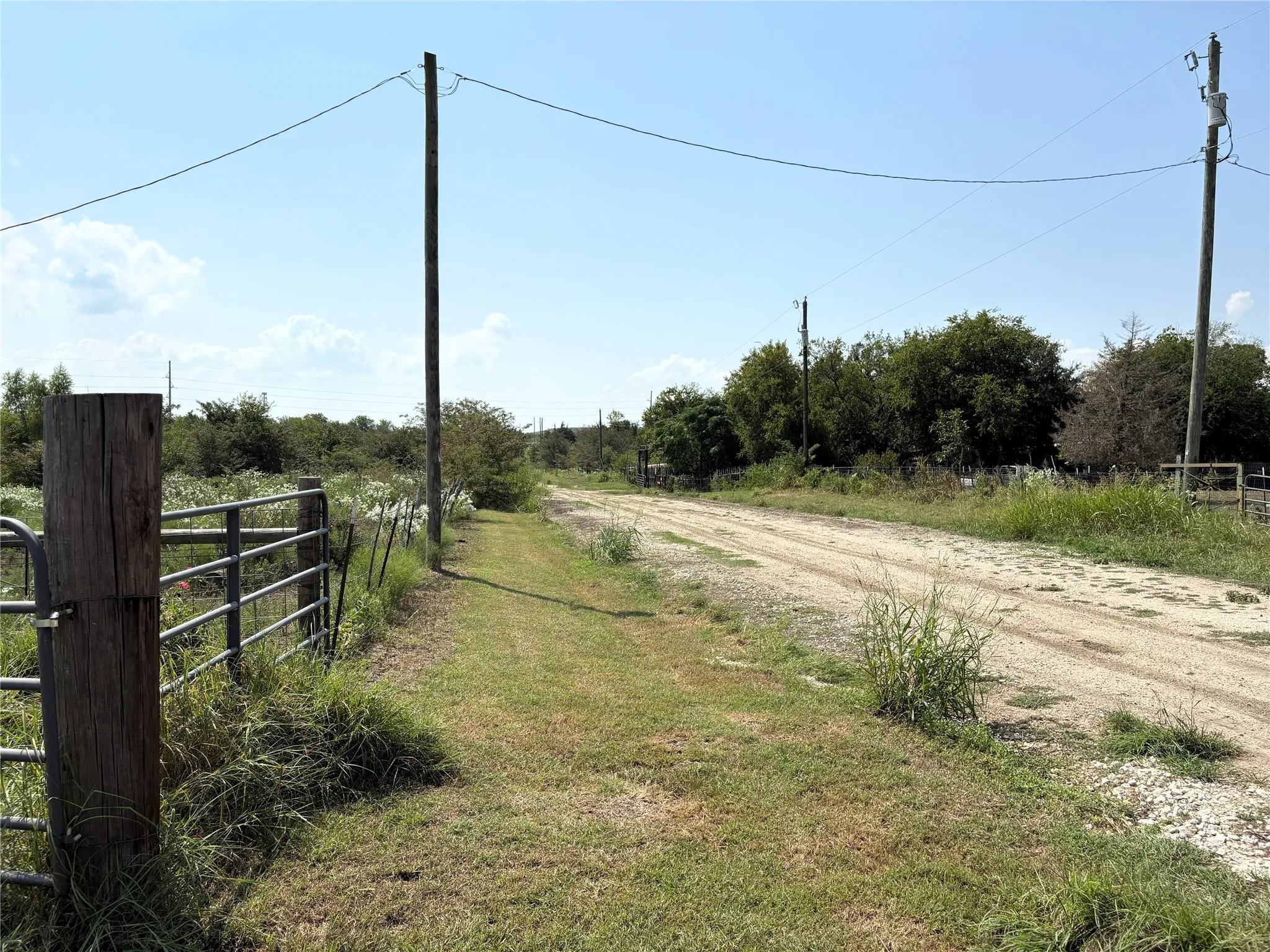 View of dirt / gravel road