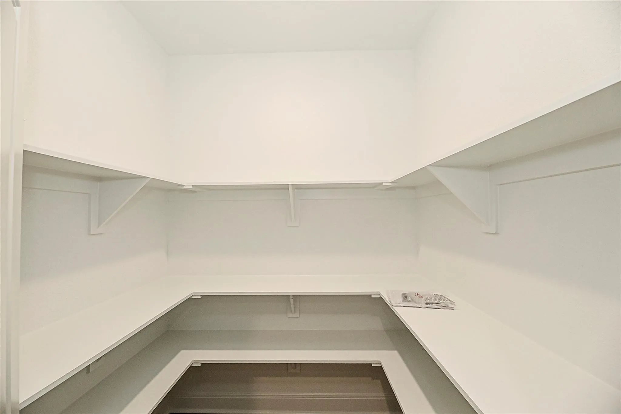 View of spacious closet