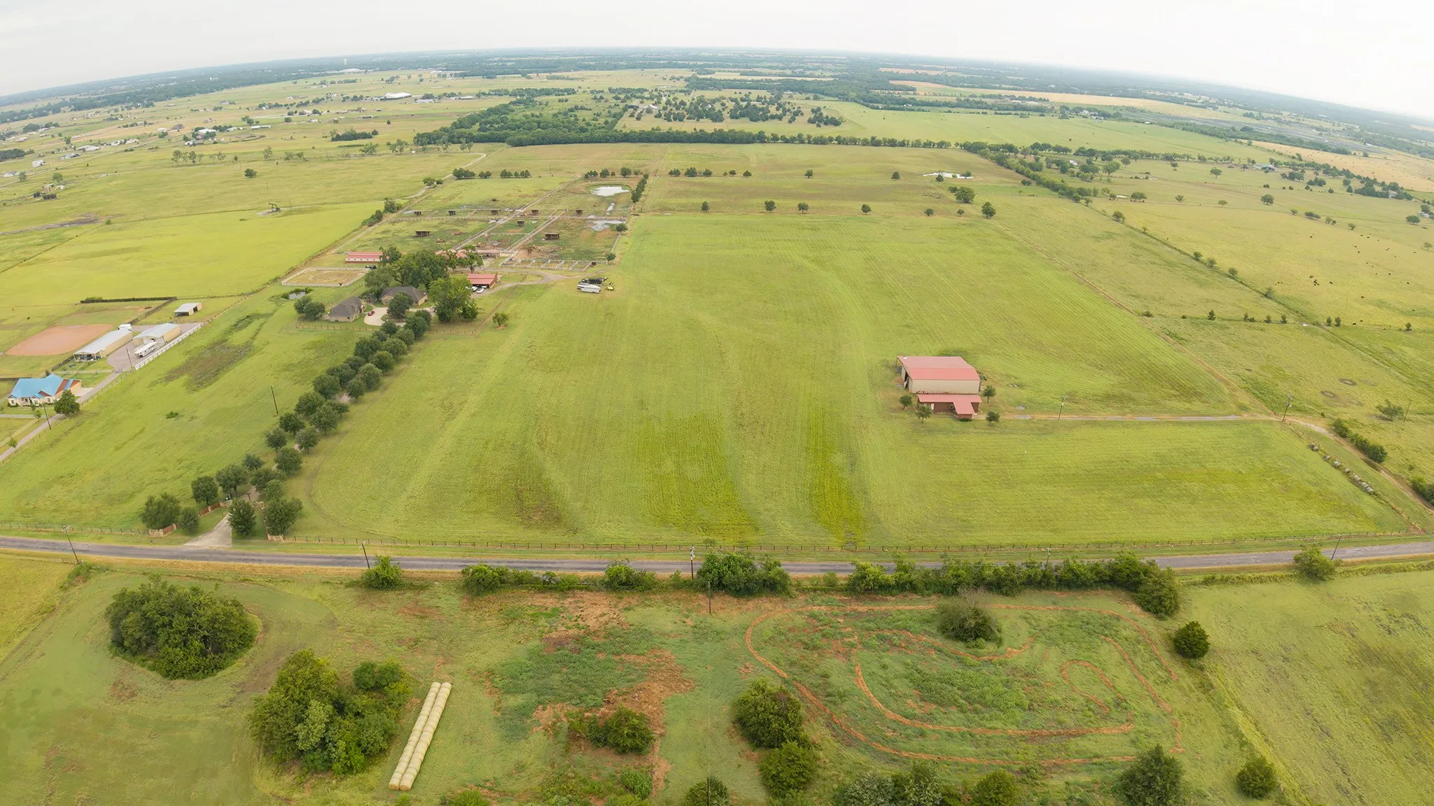 Overview of rural landscape