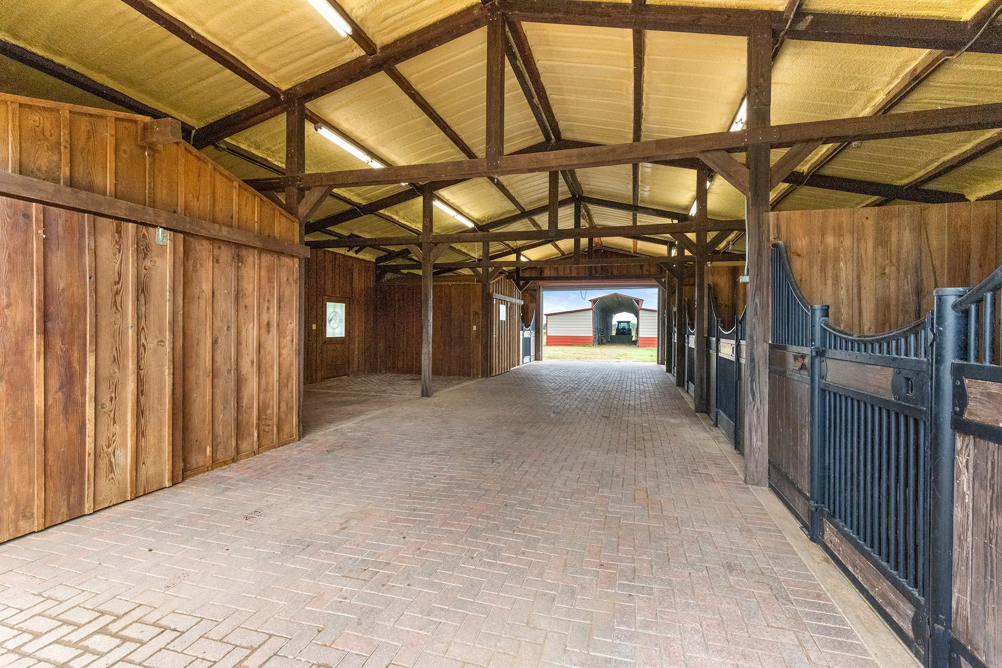 View of stable