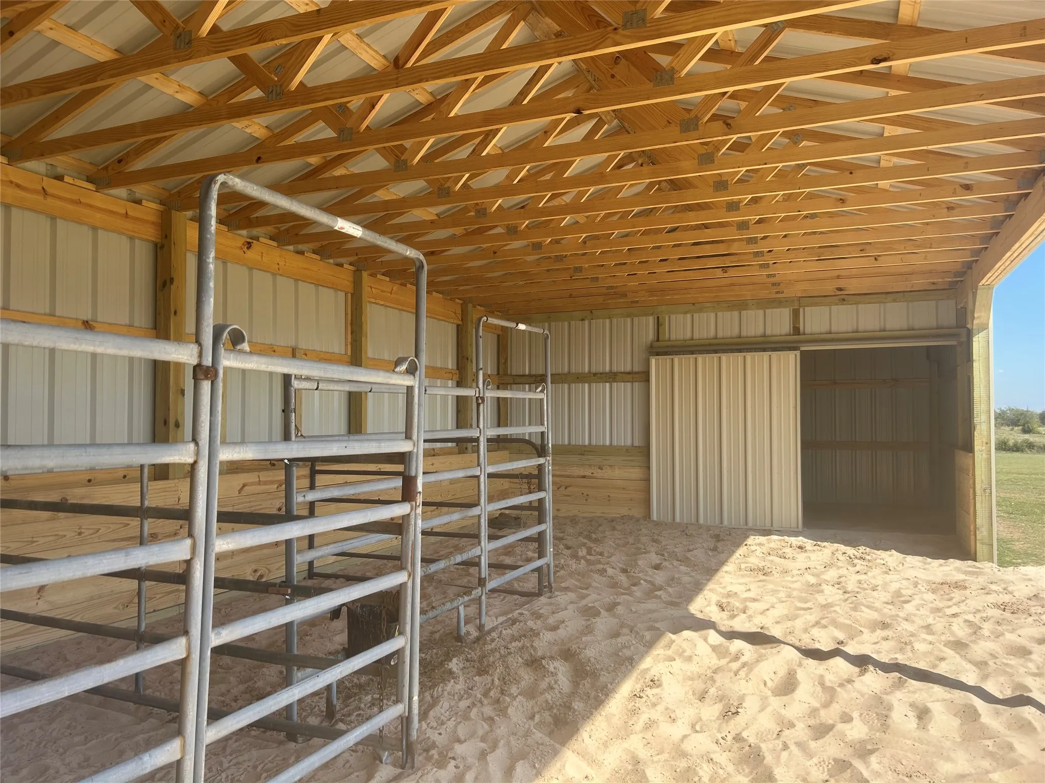 View of stable