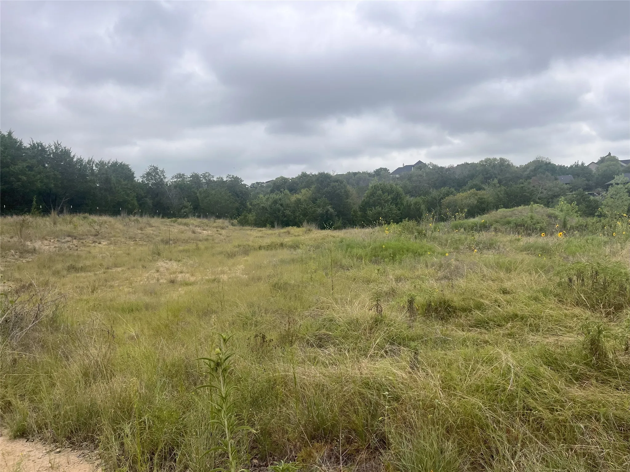 View of wooded area featuring a view of countryside