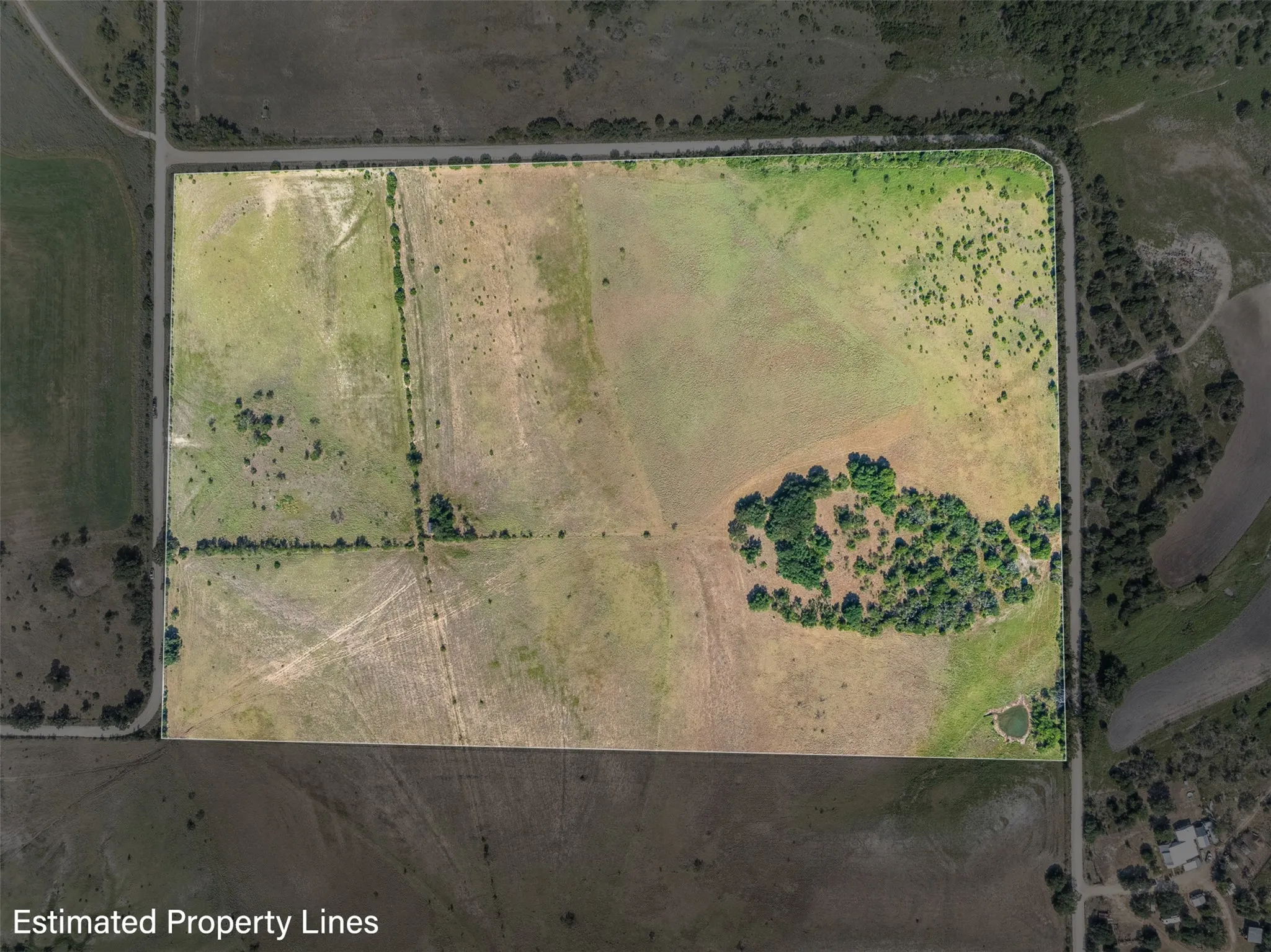 Map / location with property boundaries highlighted