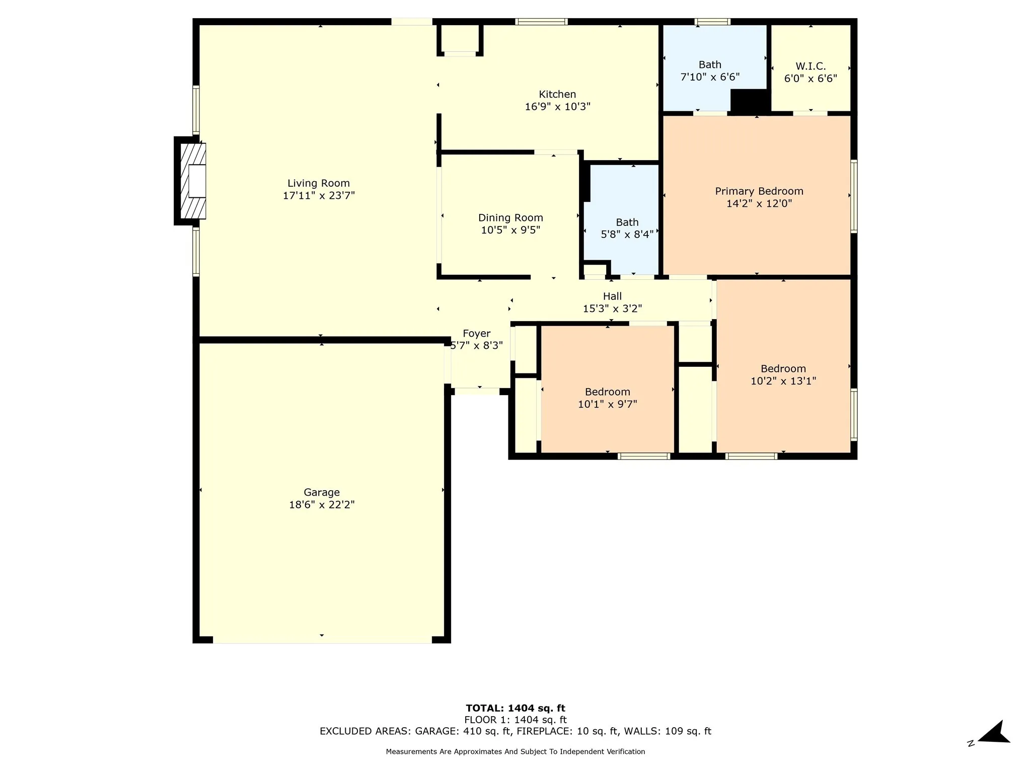 View of home floor plan