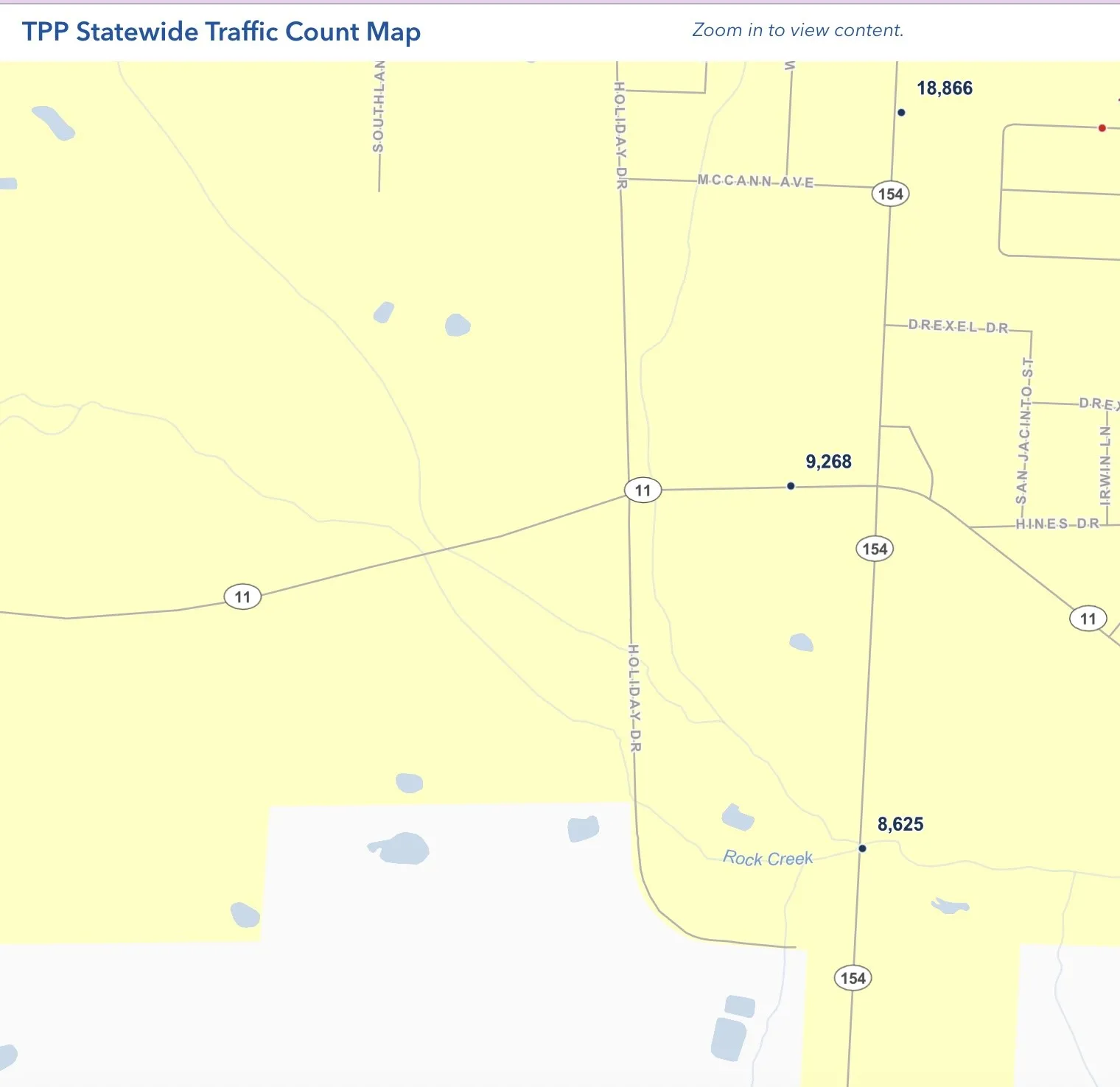 Tx Dot Traffic Count
