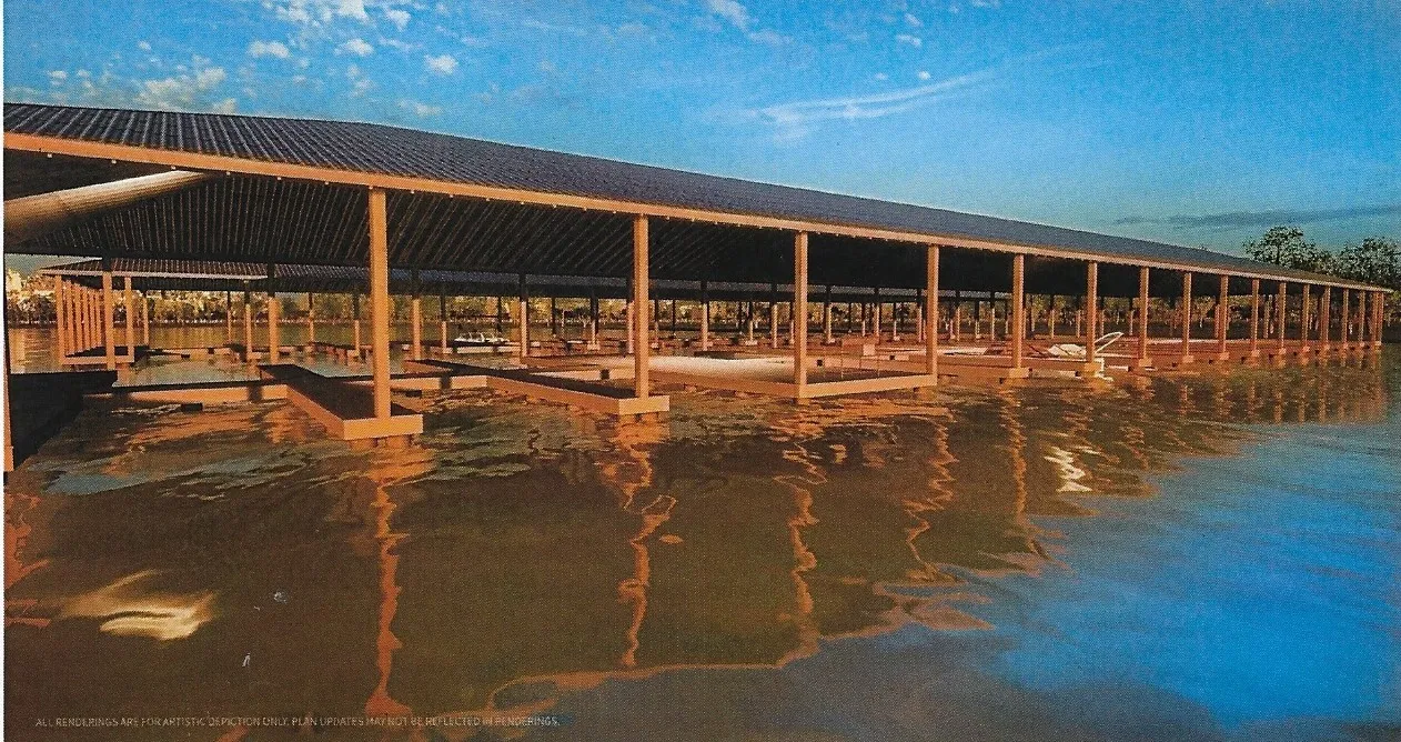 View of dock area