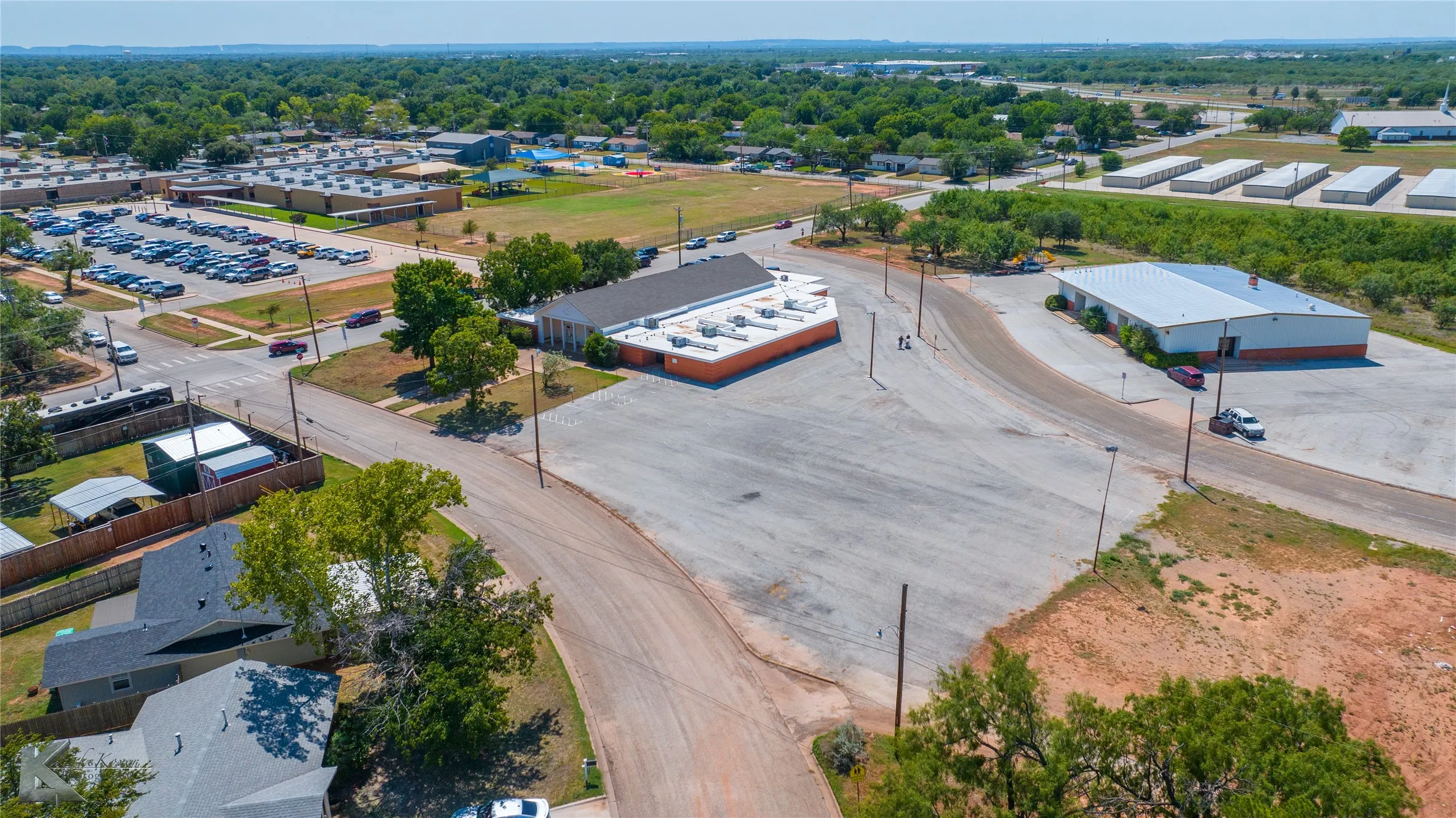 Drone / aerial view