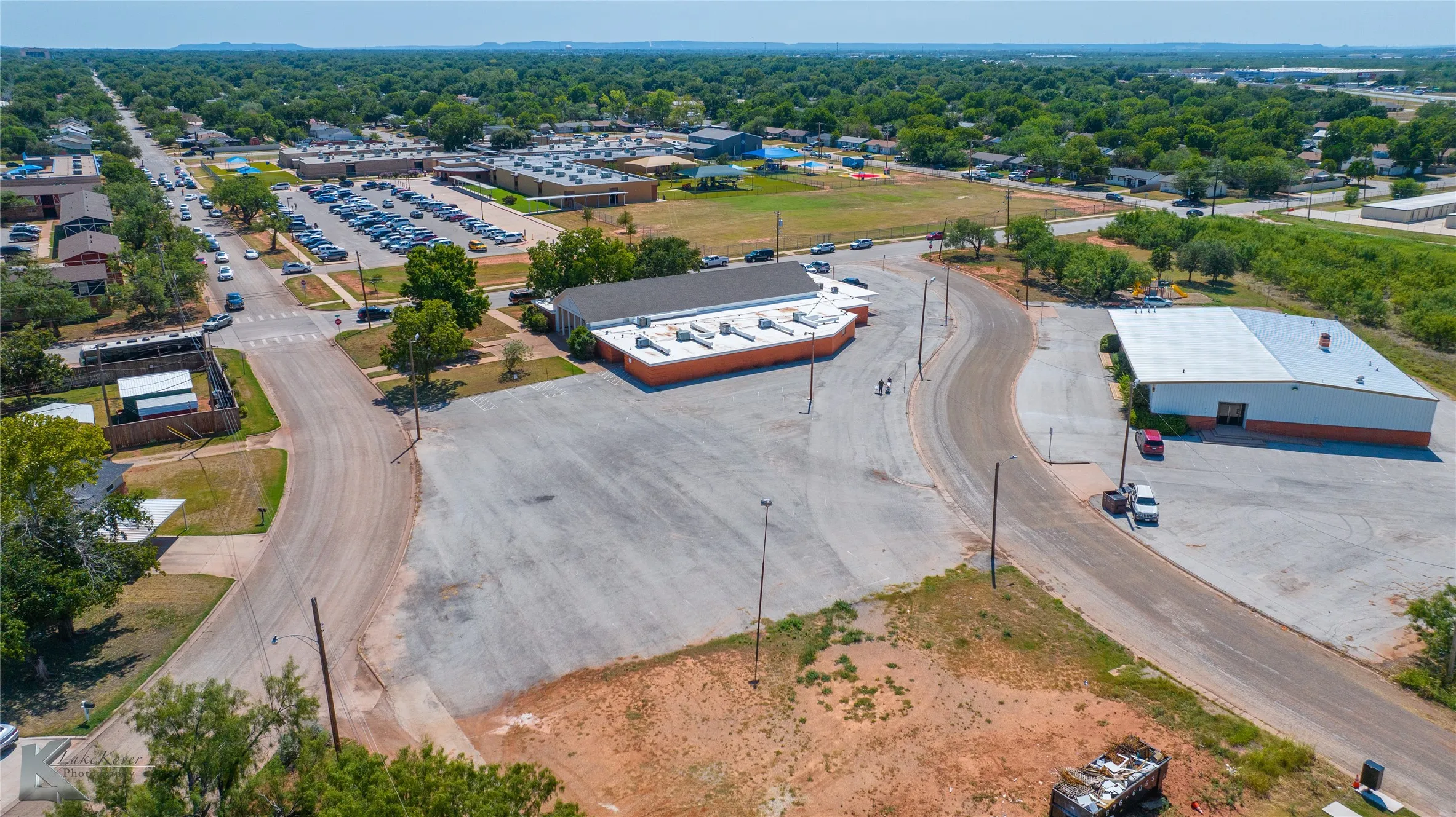 Drone / aerial view
