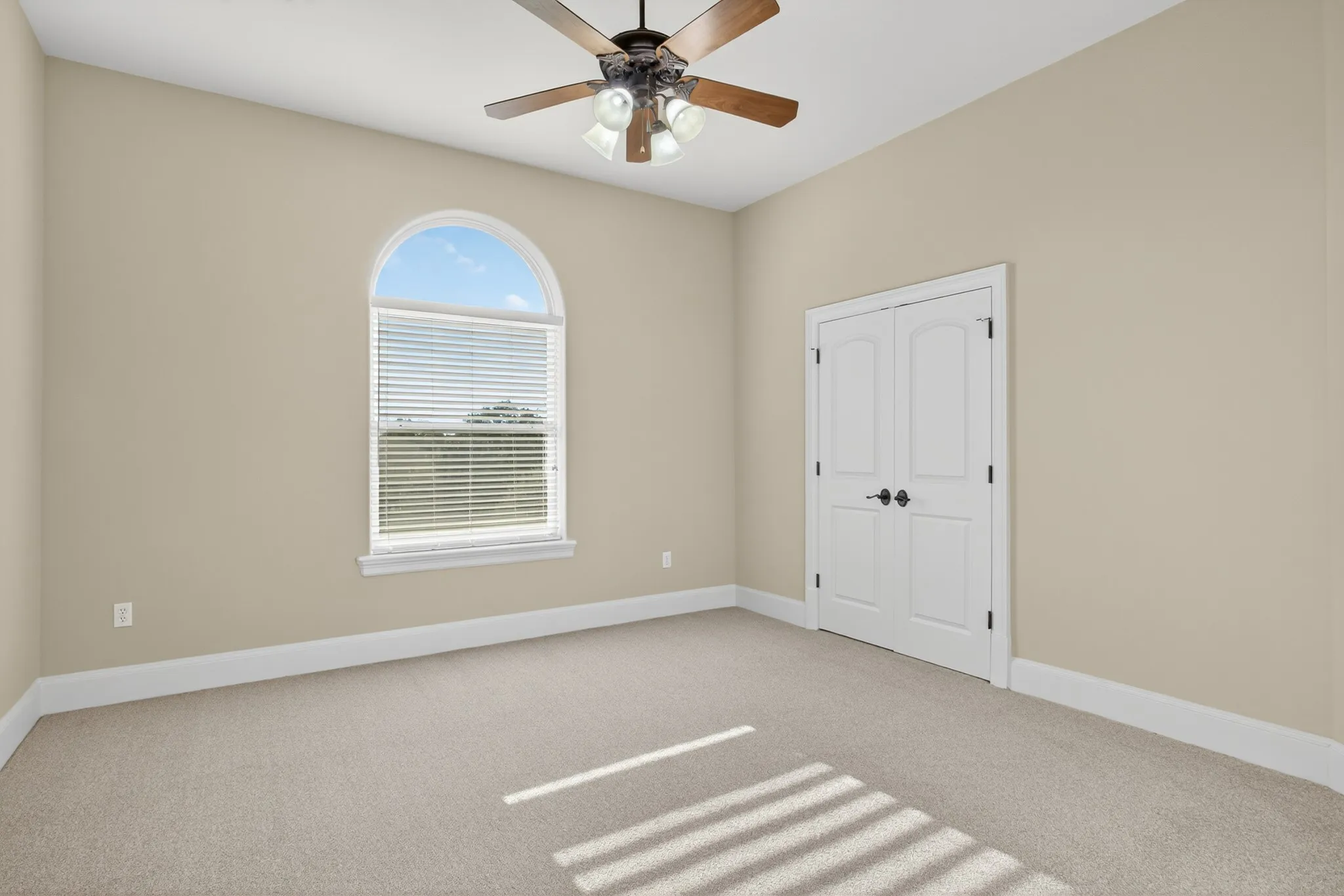 1 of 6 bedrooms in this grand estate.