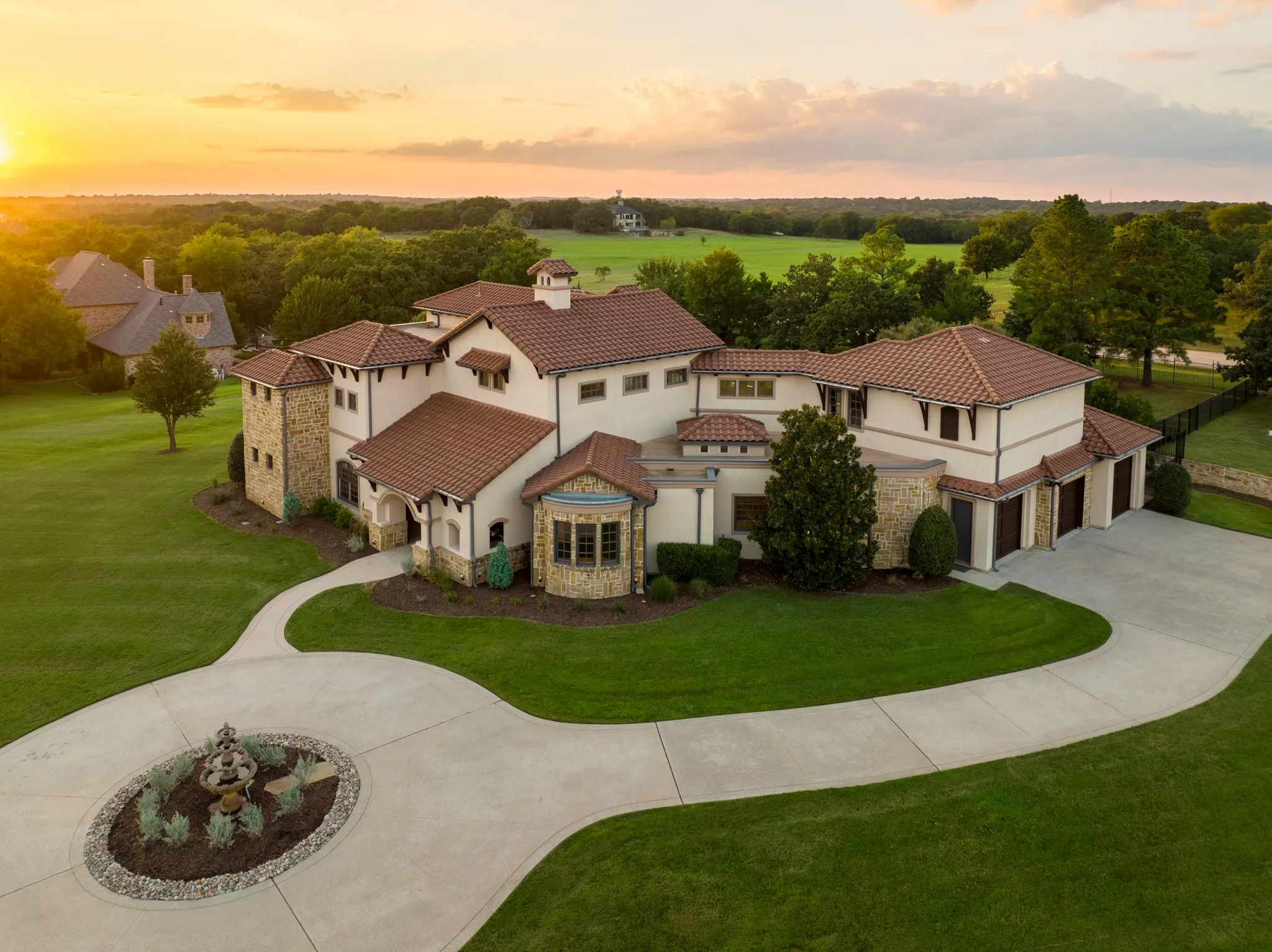 Unforgettable refinement meets timeless beauty in this custom, Tuscan work of art set on over 2 meticulously landscaped acres in the heart of Flower Mound’s prestigious community of The Landing at Northshore. A true architectural masterpiece, this breathtaking European estate is a symphony of elegance, craftsmanship, & refined luxury. Welcome home. For a more expansive view visit the virtual tour.
