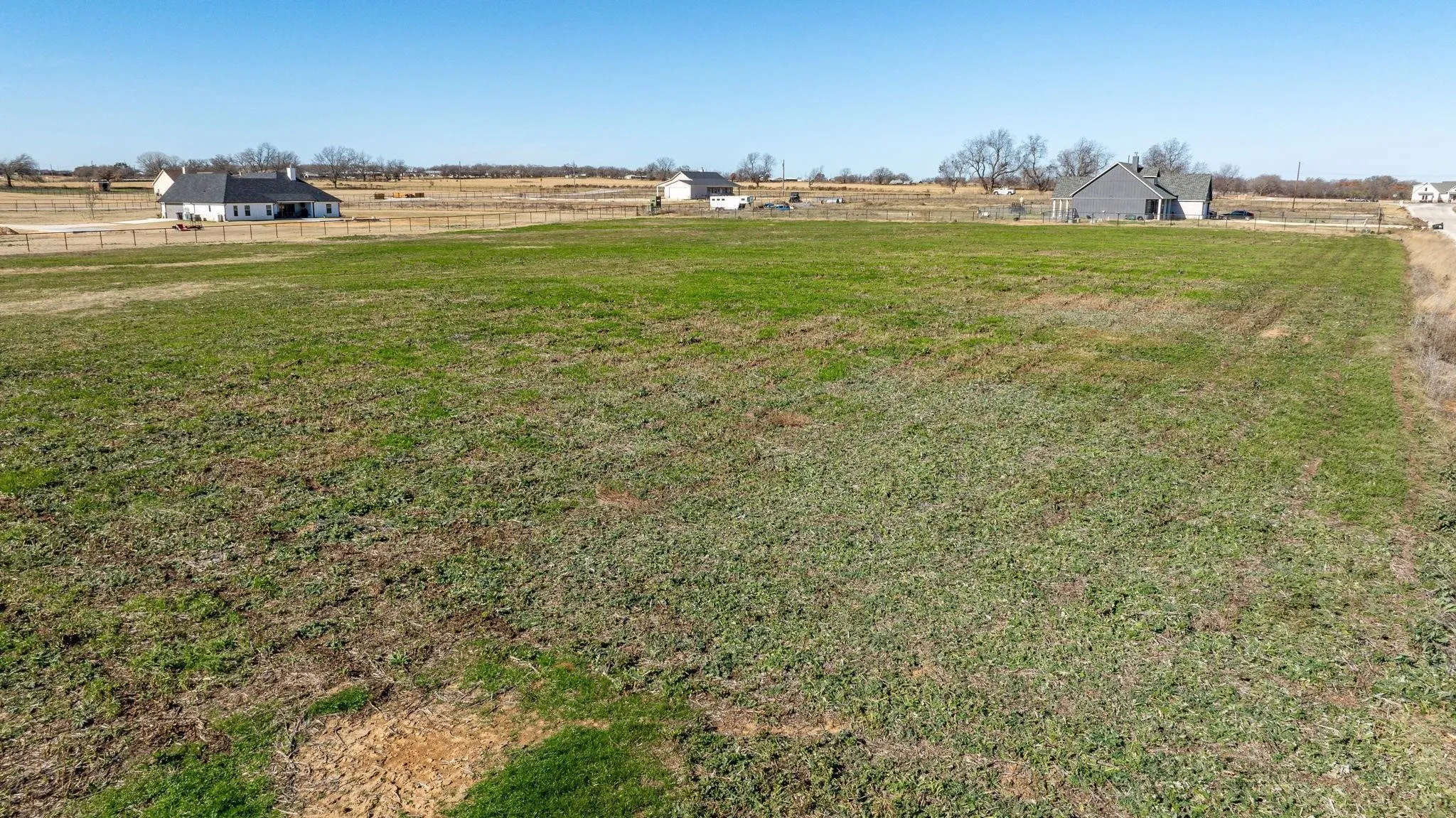 View of yard featuring a view of countryside