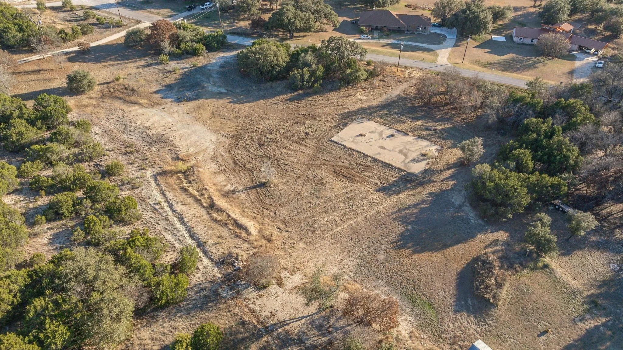 Aerial view of property and surrounding area