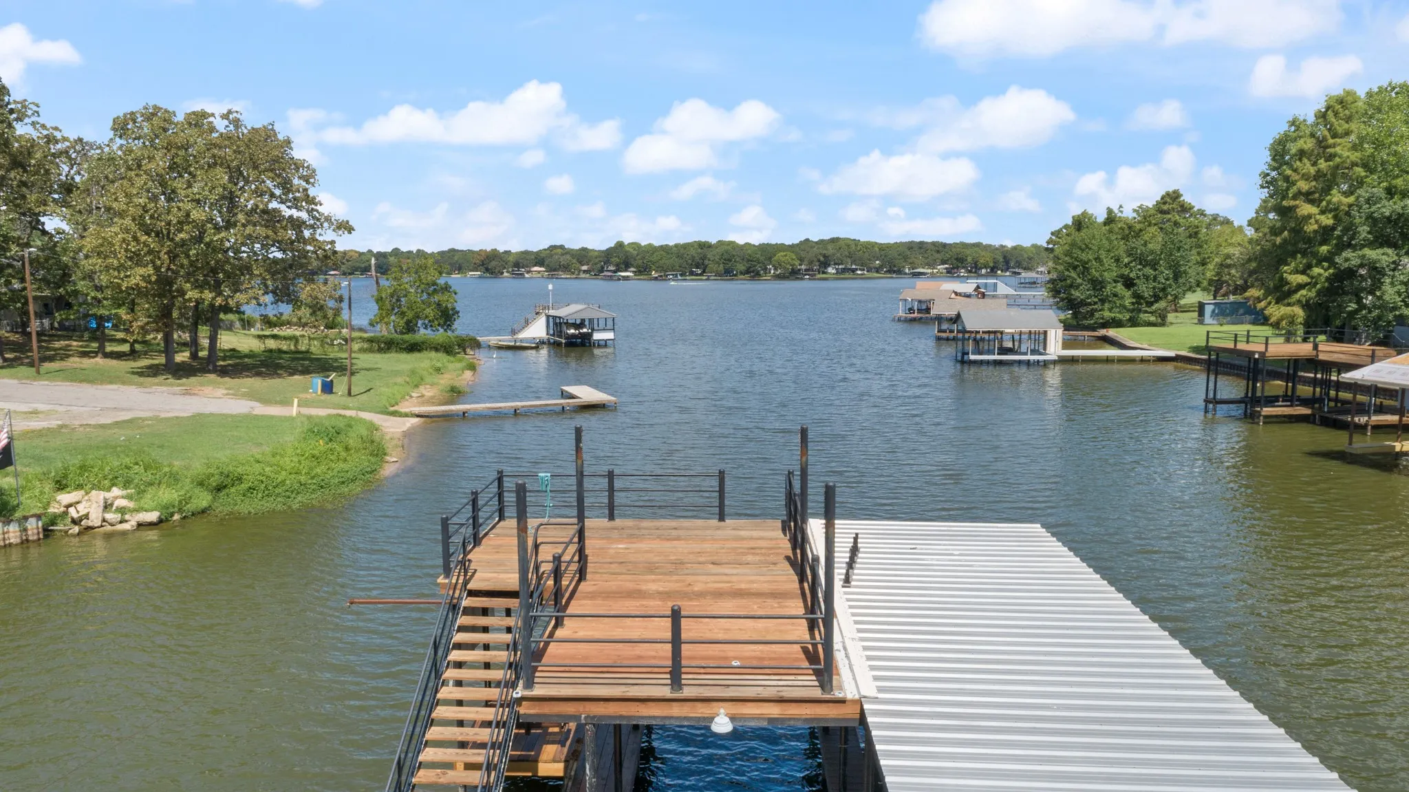 Level 2 Tanning Deck with Shade Posts Option and Safety Gate