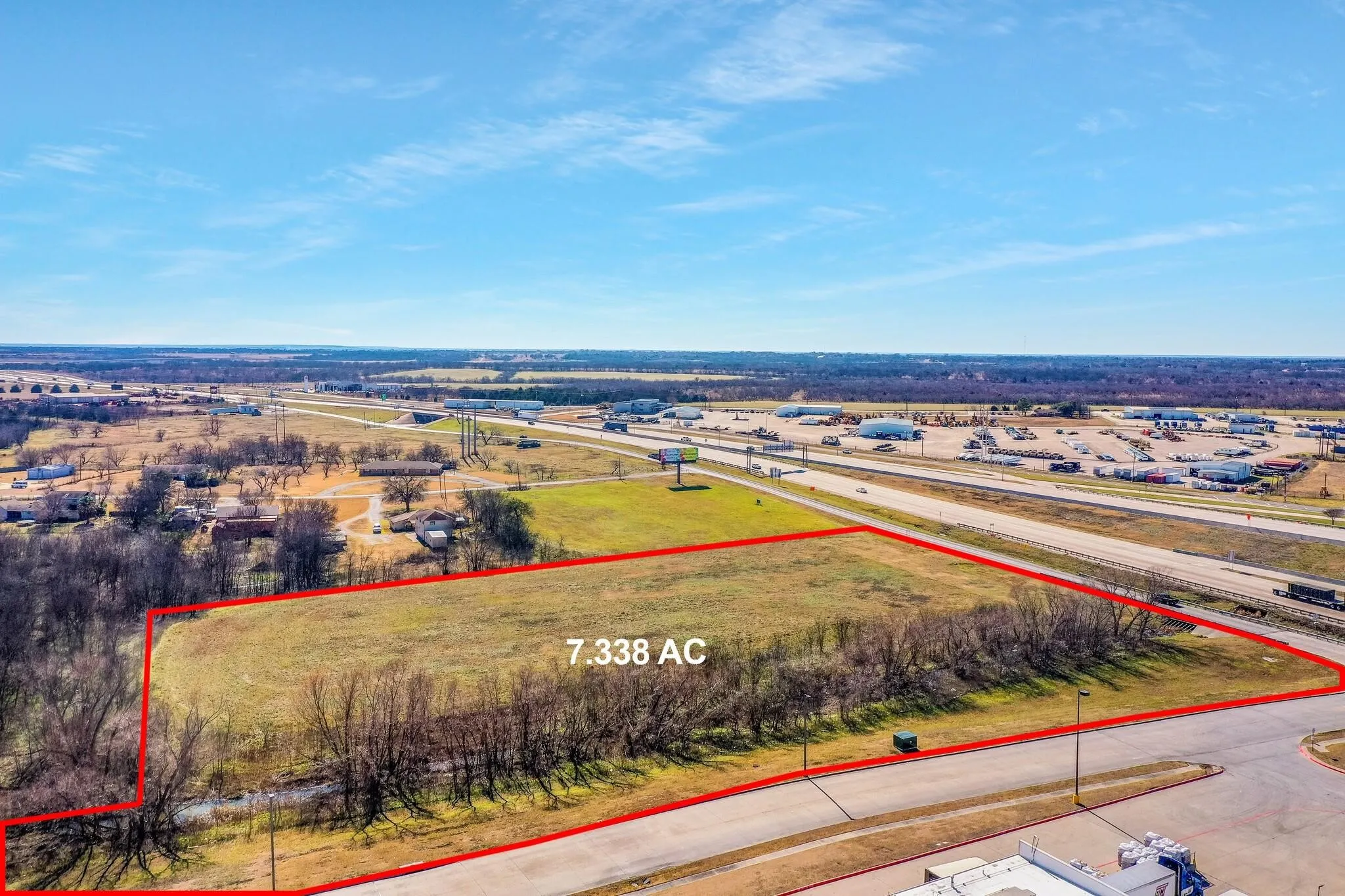 Unimproved Land For Sale in Navarro County , TBD 7.338 Acres I-45 Frontage, Corsicana, Texas 75109, 0, 0, Garage spaces, 0 Sqft, built in 0, Unknown, Price $849,900, mls#21035245, Real Estate Agent in Corsicana, Homes For Sale in Navarro county, Homes For Sale in Corsicana, Realtor in Corsicana Texas, Real Estate Brokerage Independent Realty Texas, Luminita Cordes Realtor