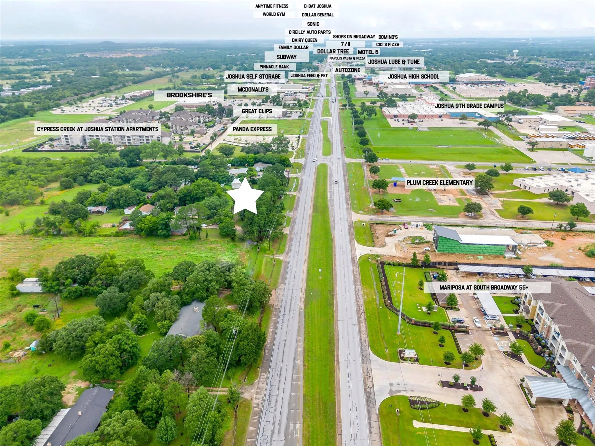 Unimproved Land For Sale in Johnson County , 1204 S Broadway Street, Joshua, Texas 76058, 0, 0, Garage spaces, 0 Sqft, built in 0, Price $1,260,000, mls#21052165, Real Estate Agent in Joshua, Homes For Sale in Johnson county, Homes For Sale in Joshua, Realtor in Joshua Texas, Real Estate Brokerage Independent Realty Texas, Luminita Cordes Realtor