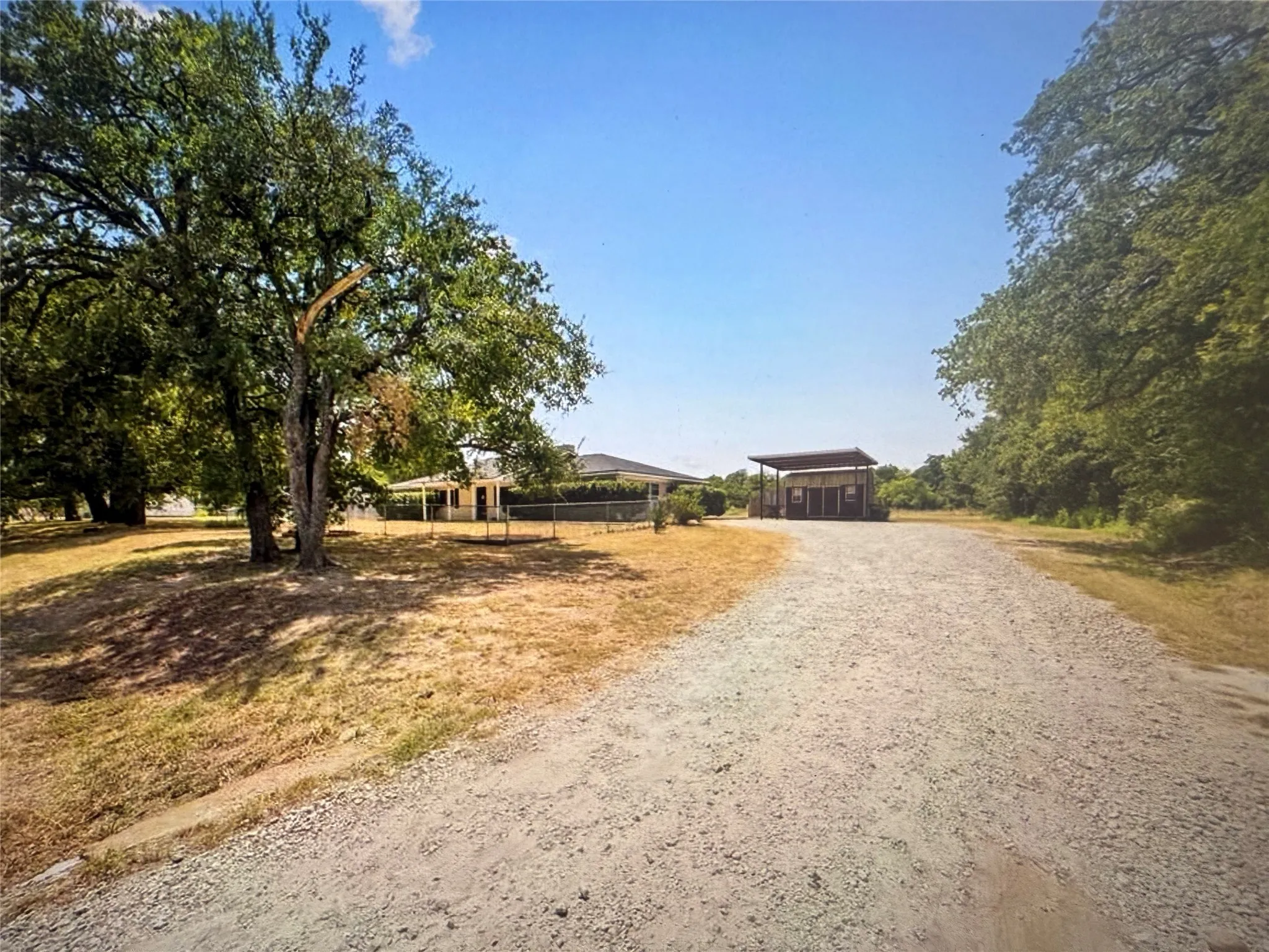 View of front of property featuring driveway