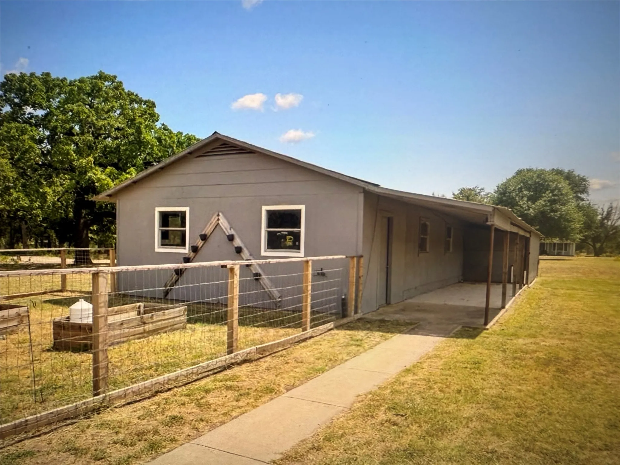 View of stable