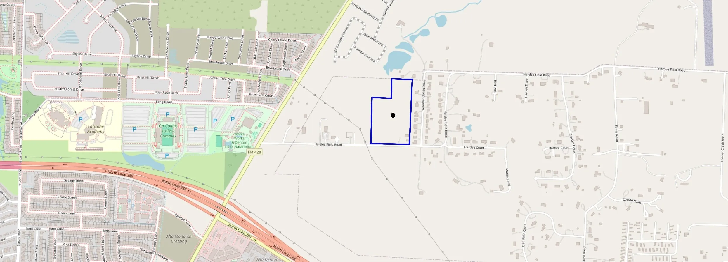 Map / location of property area