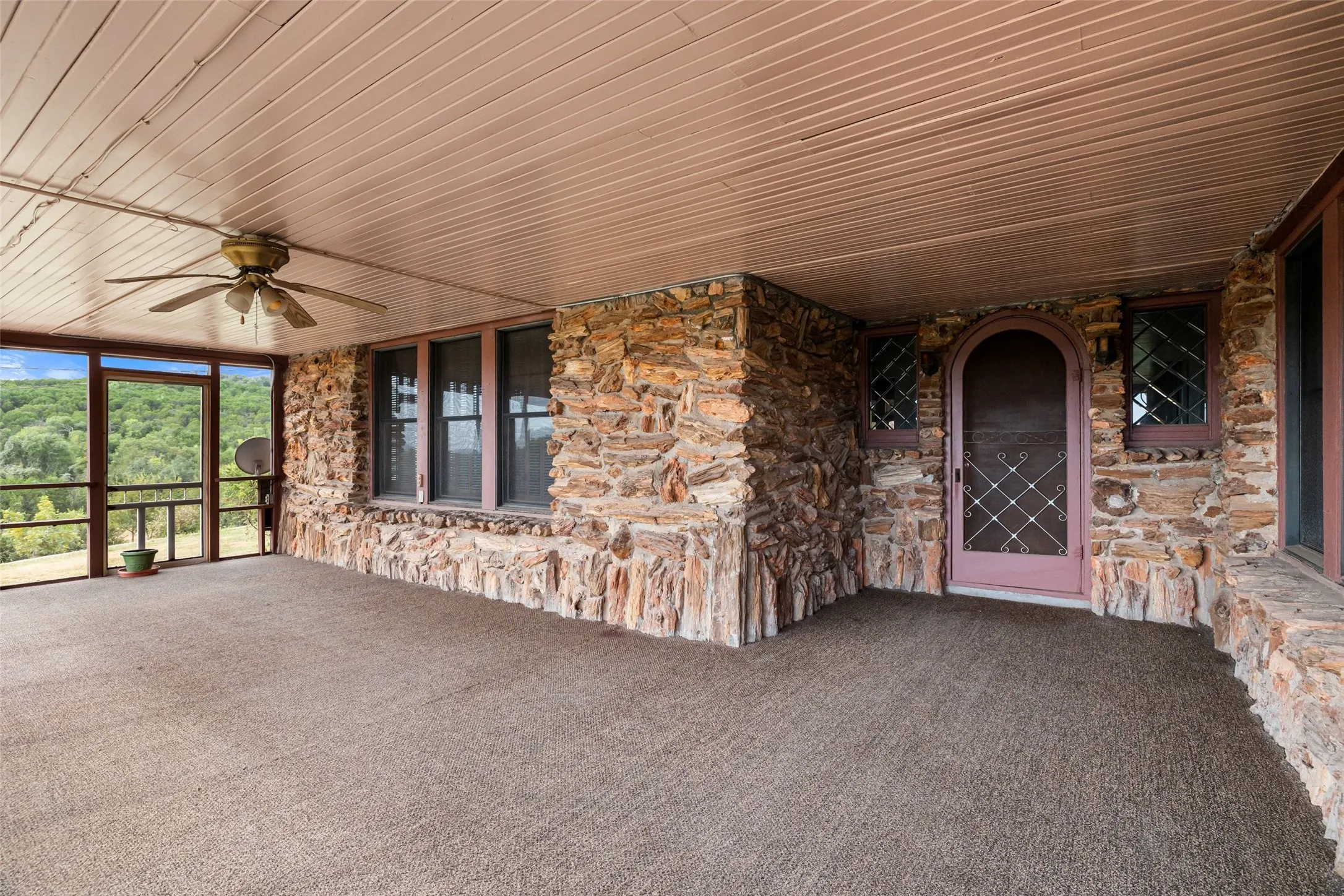 Screened porch
