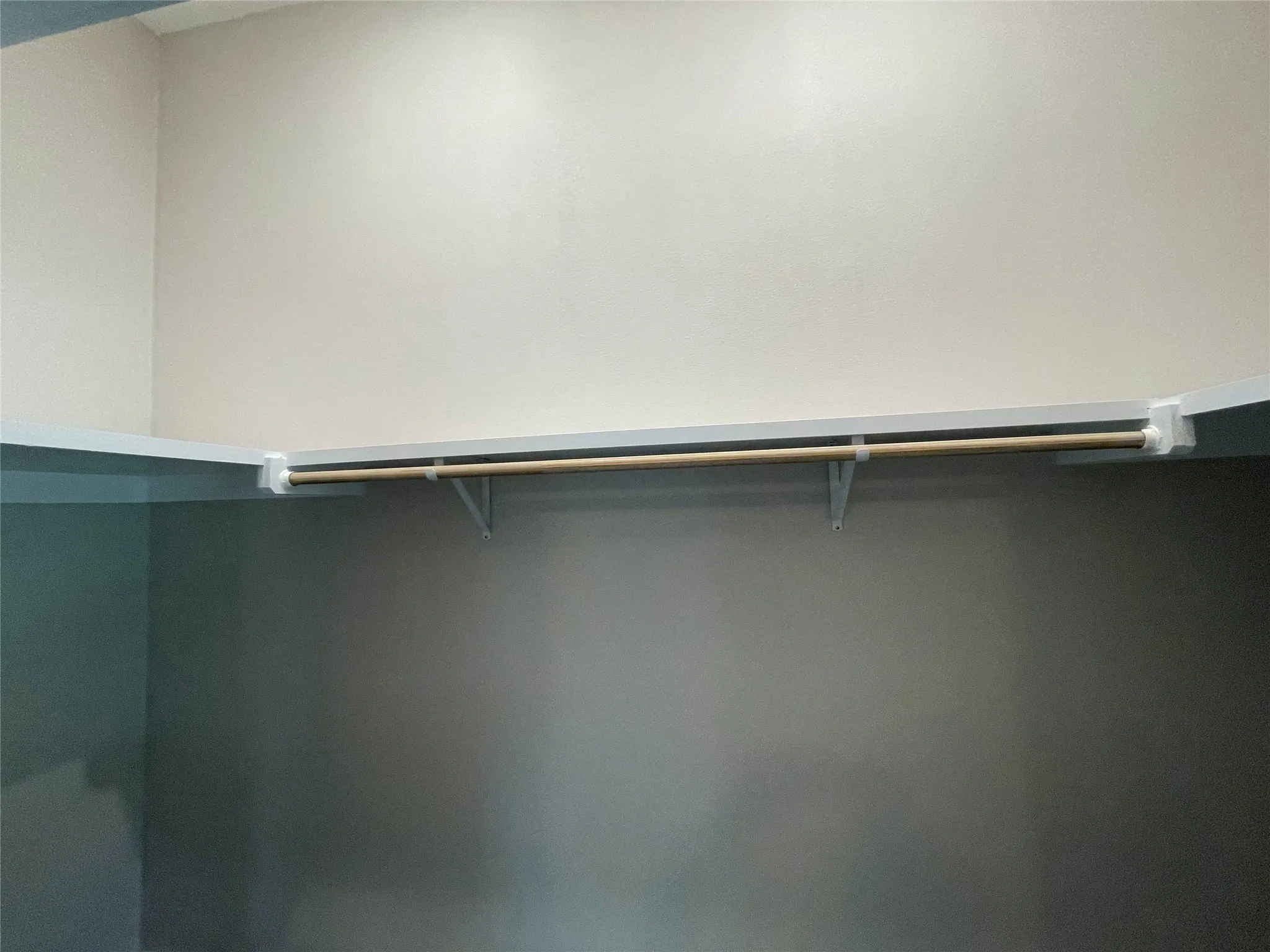 View of spacious closet