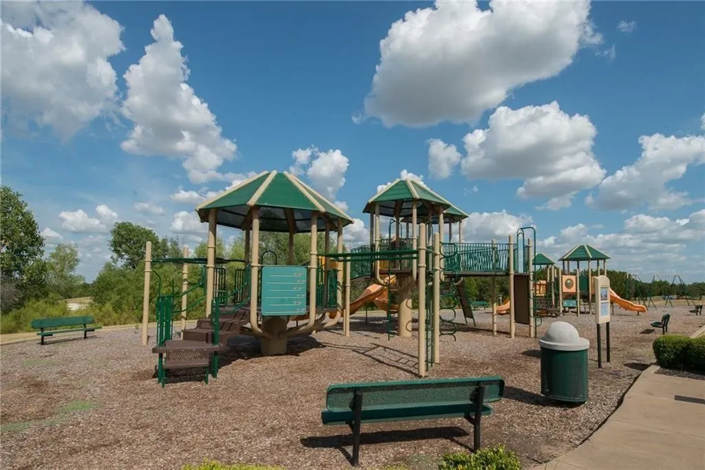 View of community playground