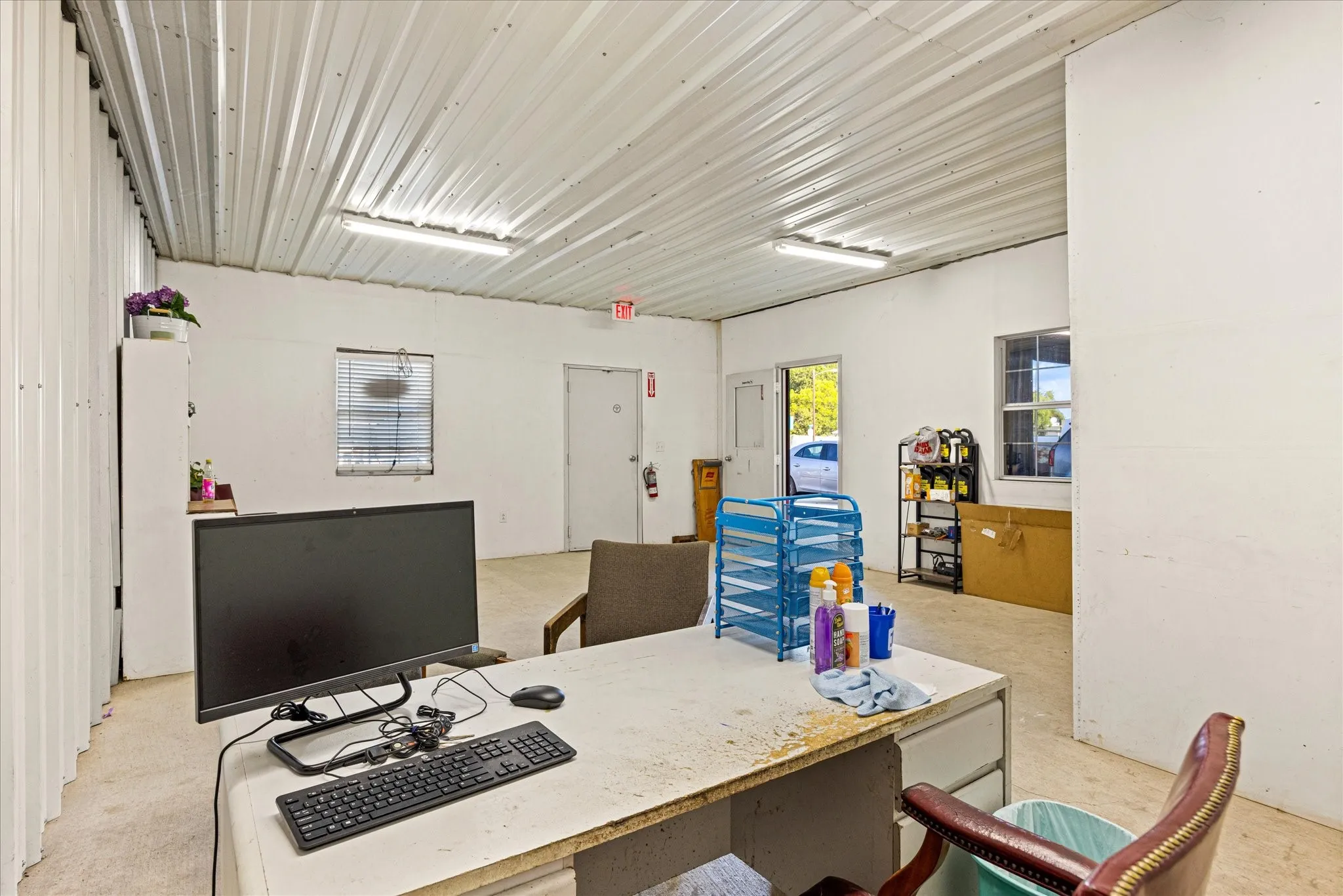 View of home office