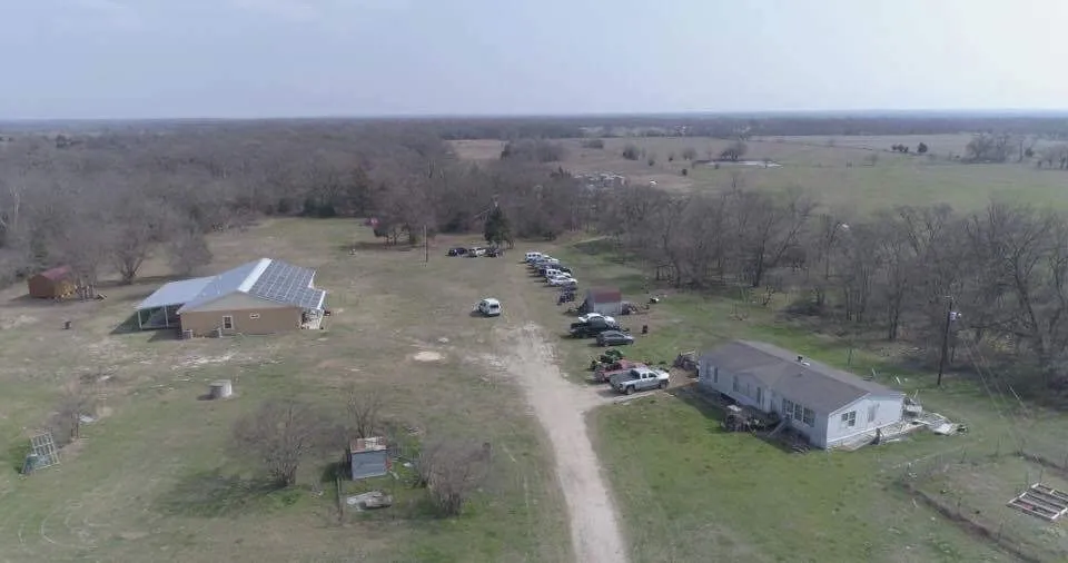 View of house.  Note:Manufactured home on right is no longer there.