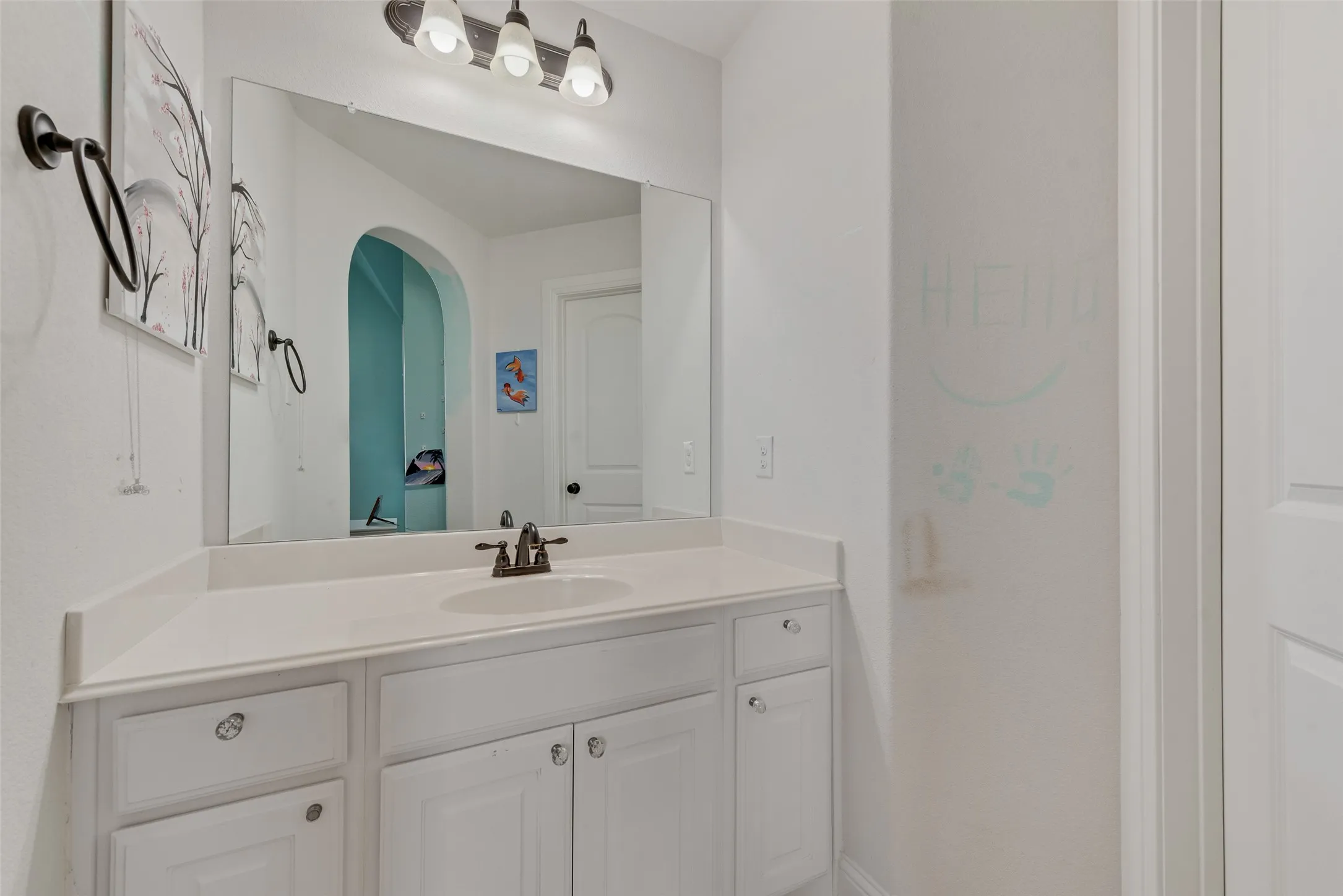 Upstairs bathroom