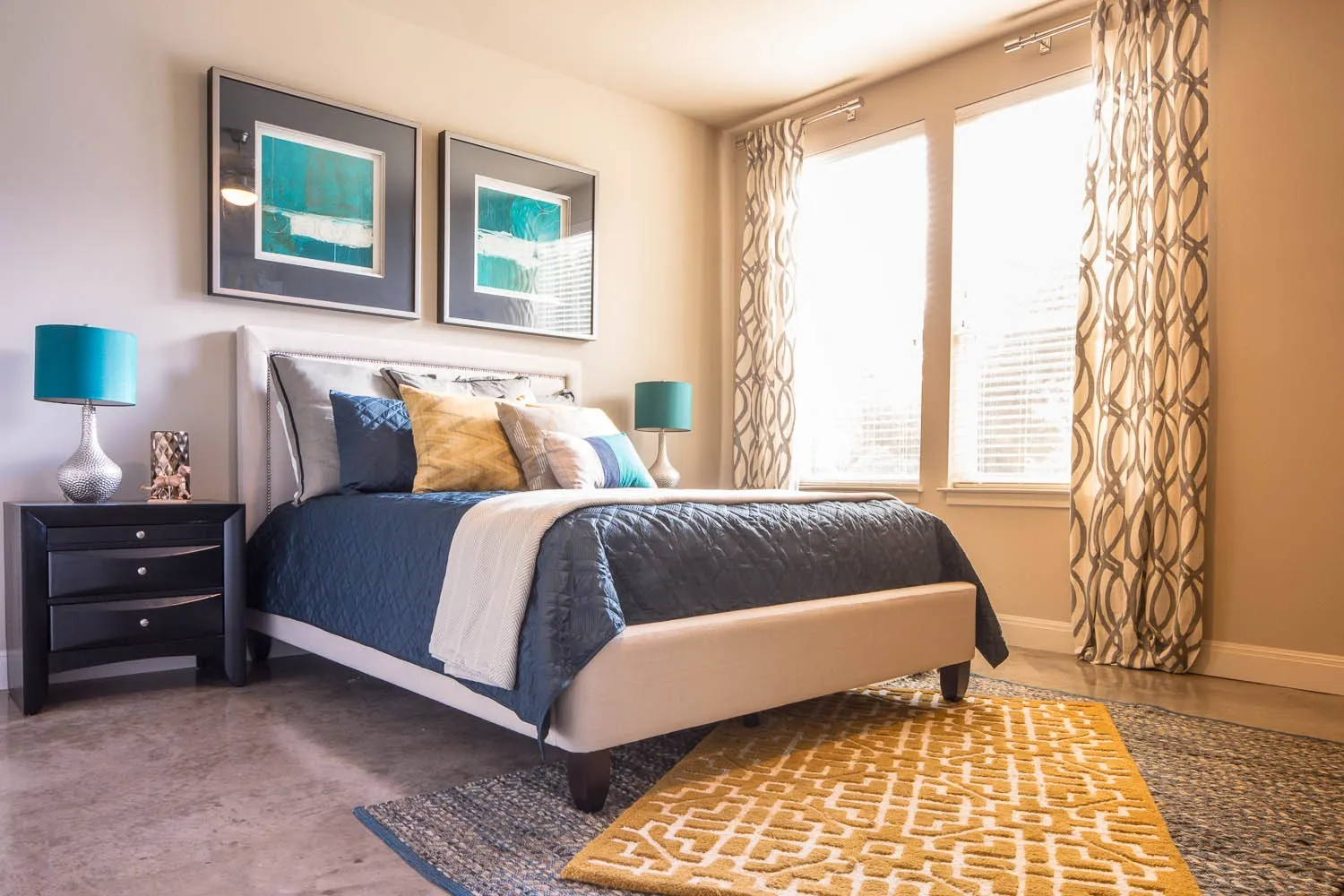 Bedroom featuring baseboards