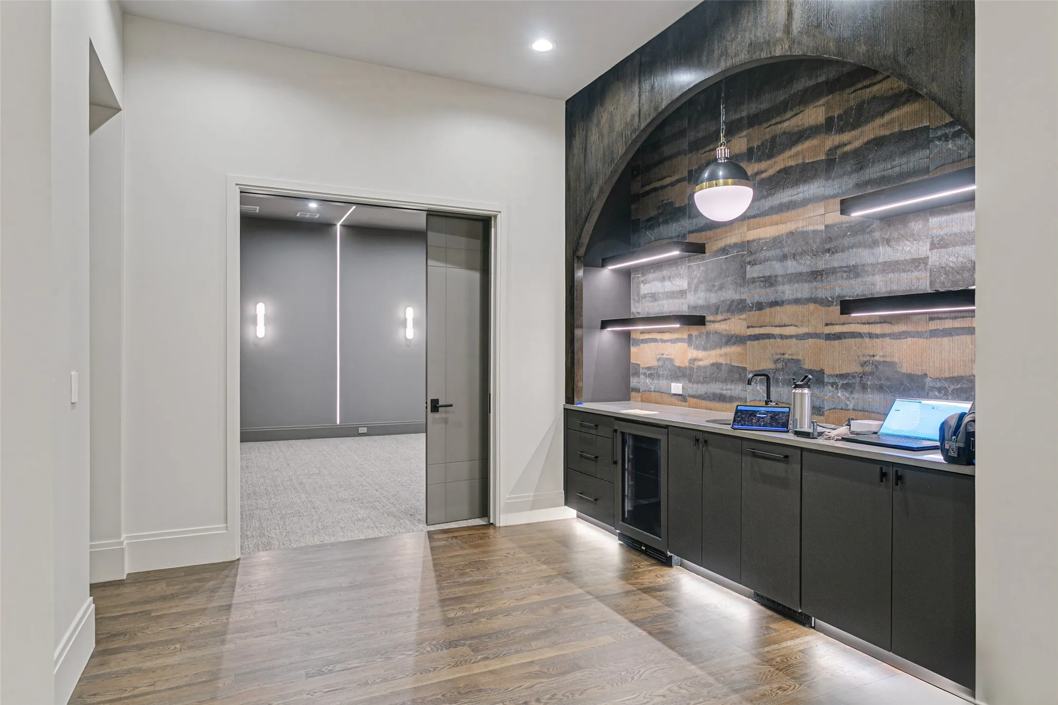 Media Room Bar