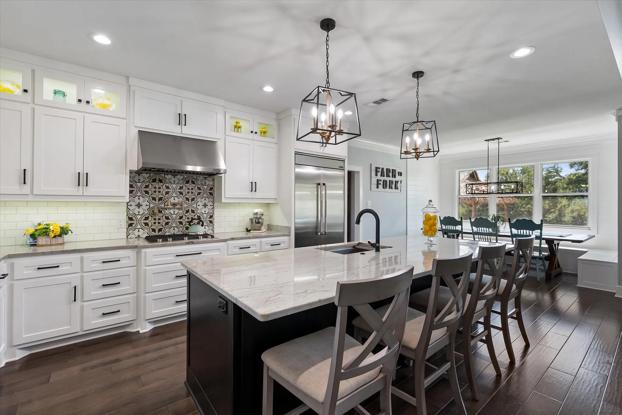 No detail overlooked in the chef's dream kitchen