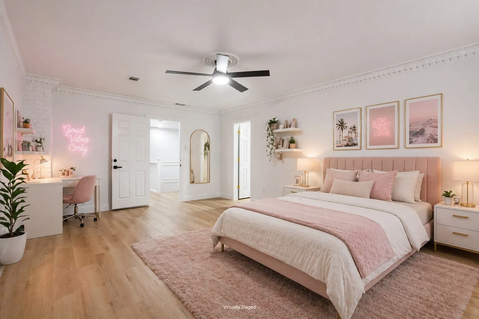 1 of the 3 bedrooms on the 2nd floor
