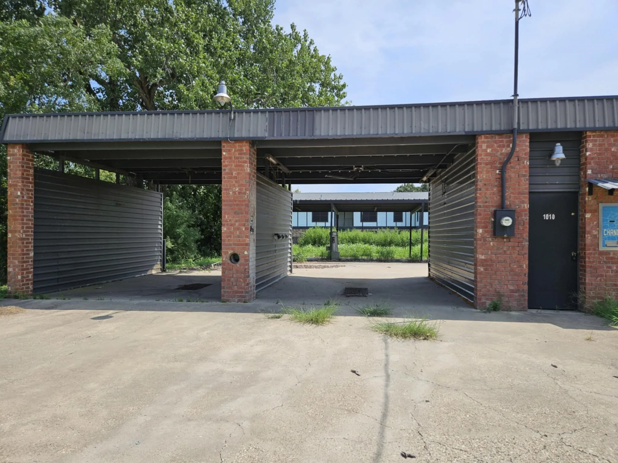 View of parking with driveway