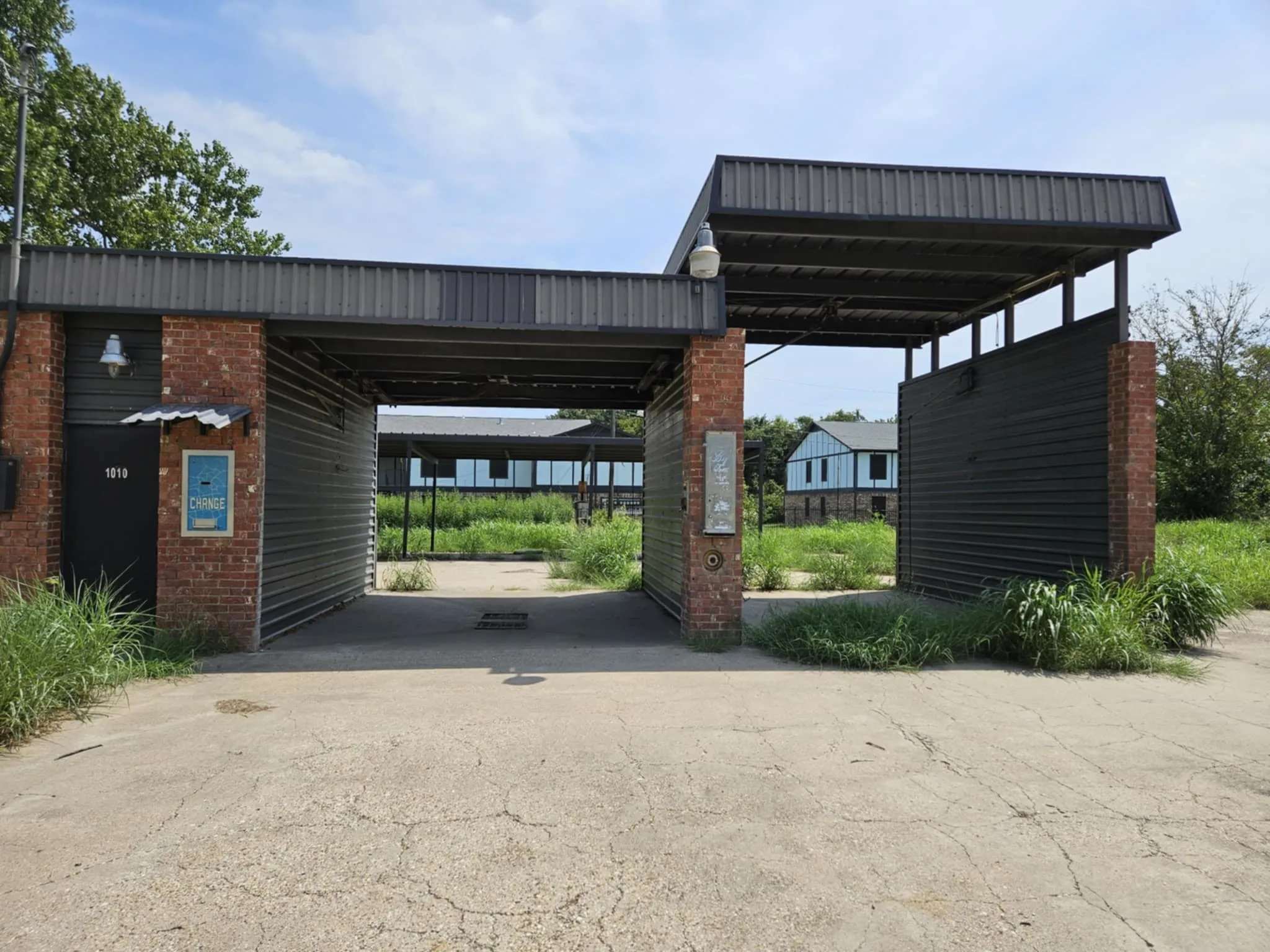 View of vehicle parking