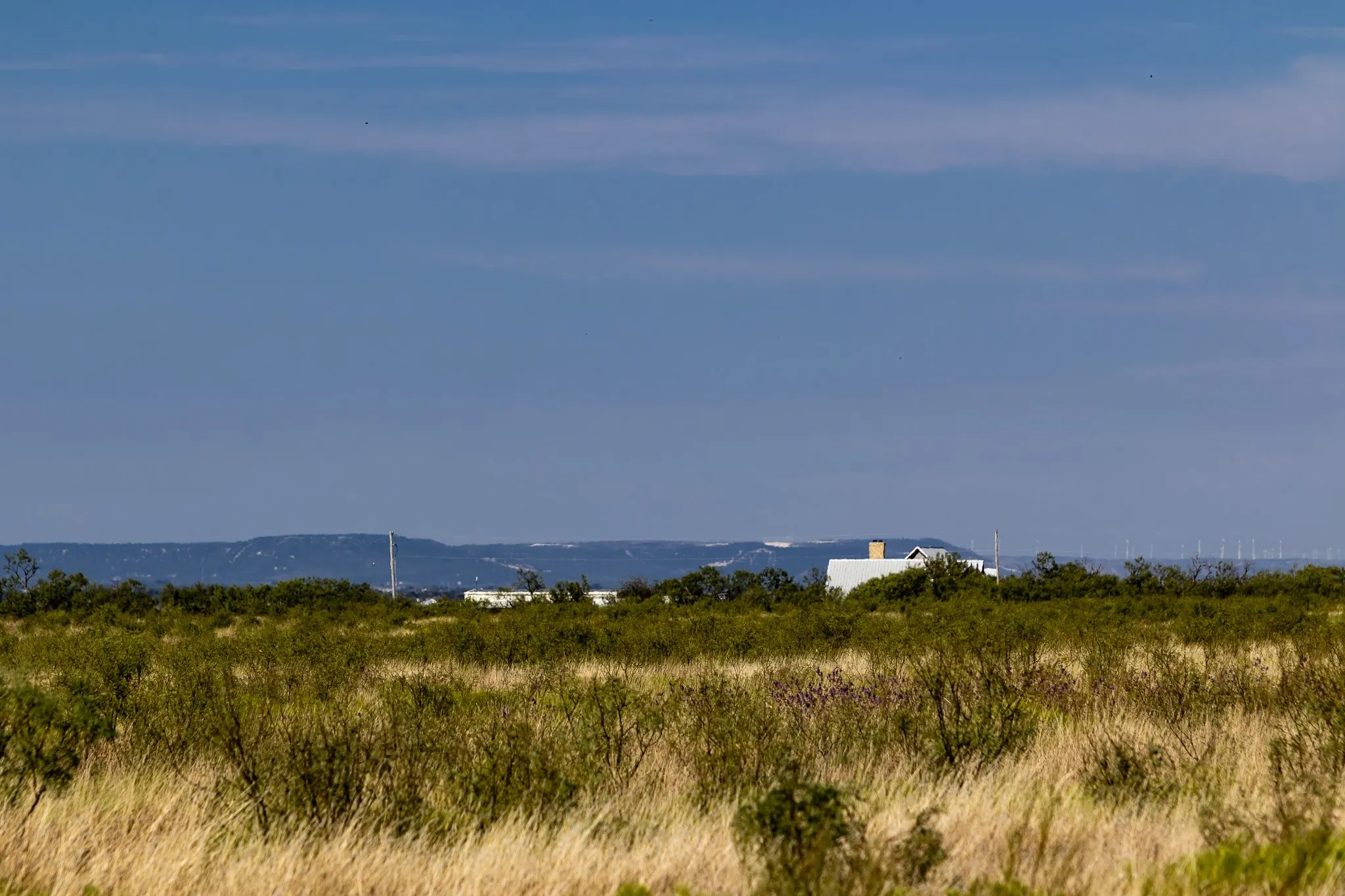 View of mountain background