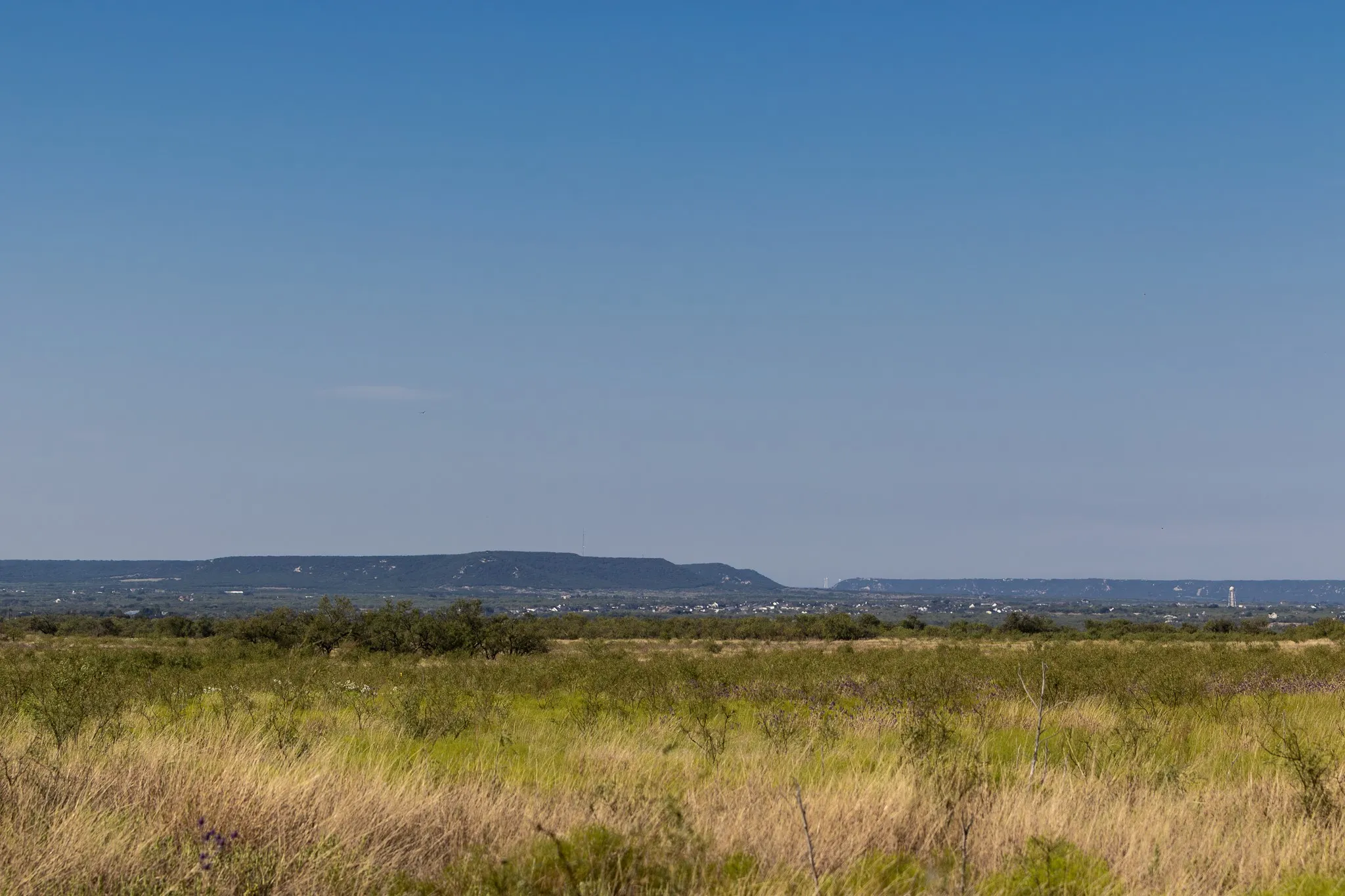 View of mountain background