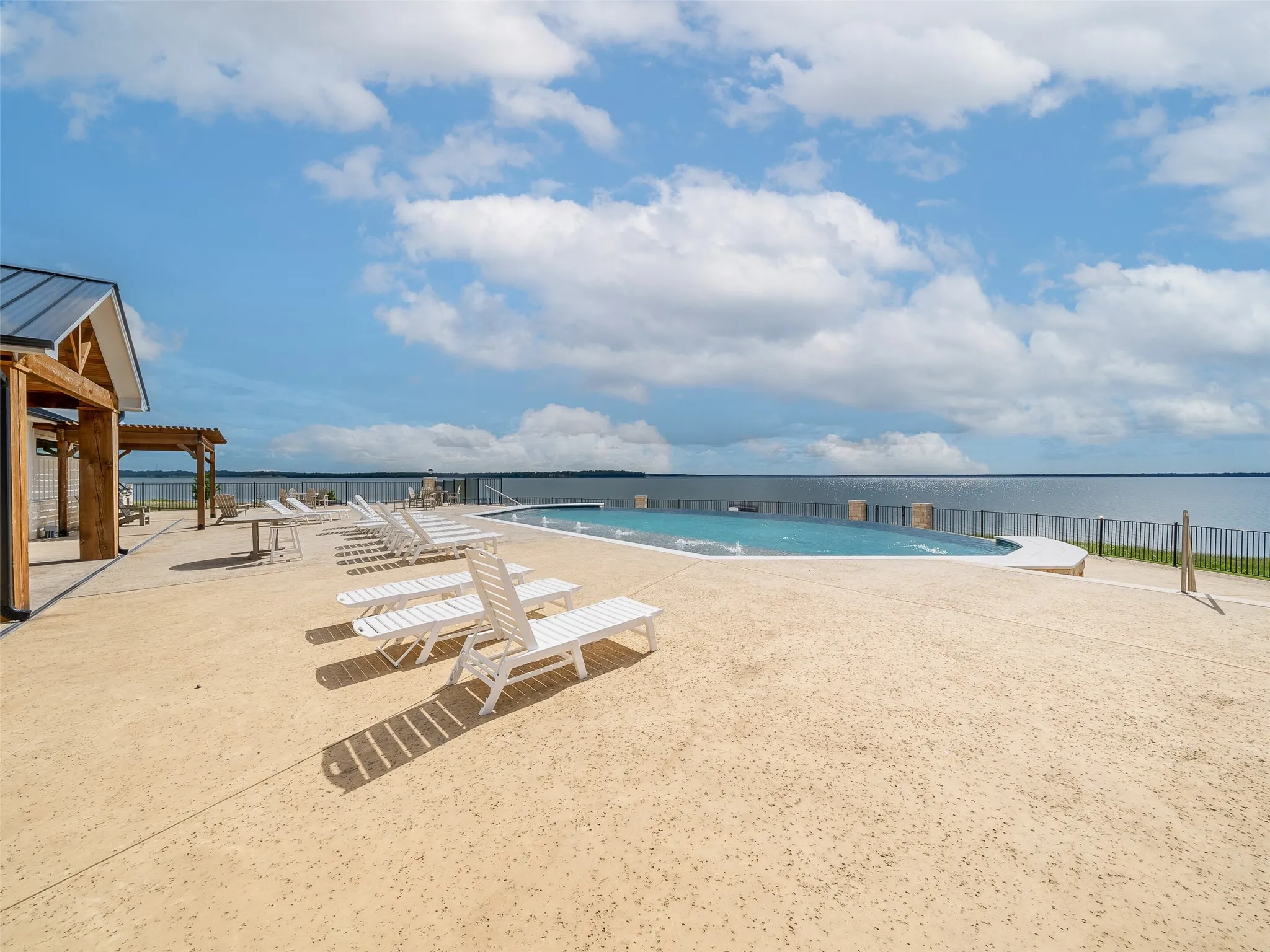 Grills on Clubhouse Pool deck