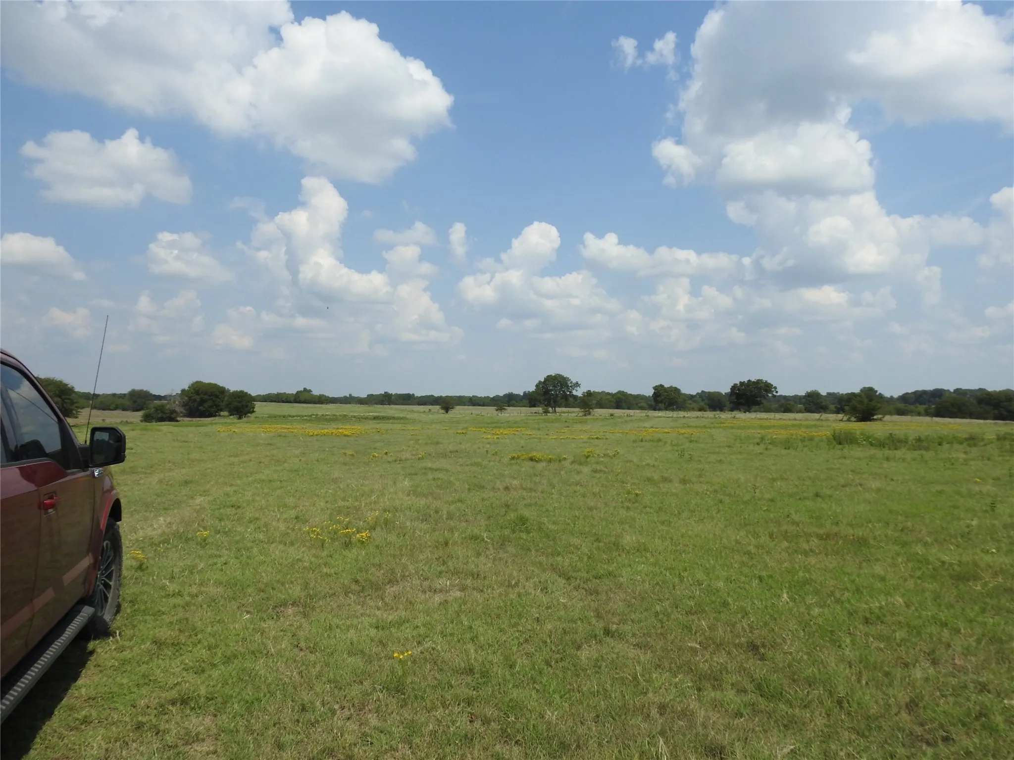 Facing North fromm the gate.