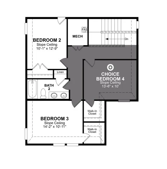 Beazer Homes Saratoga Cactus Floorplan.