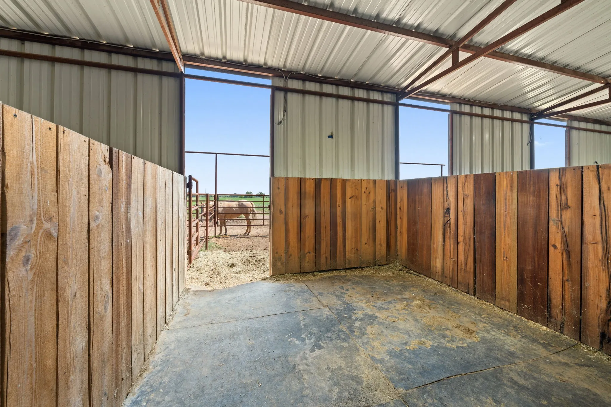View of stable