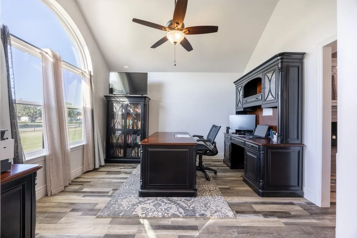 Main House: Flex, dining or office space off of the main living area.