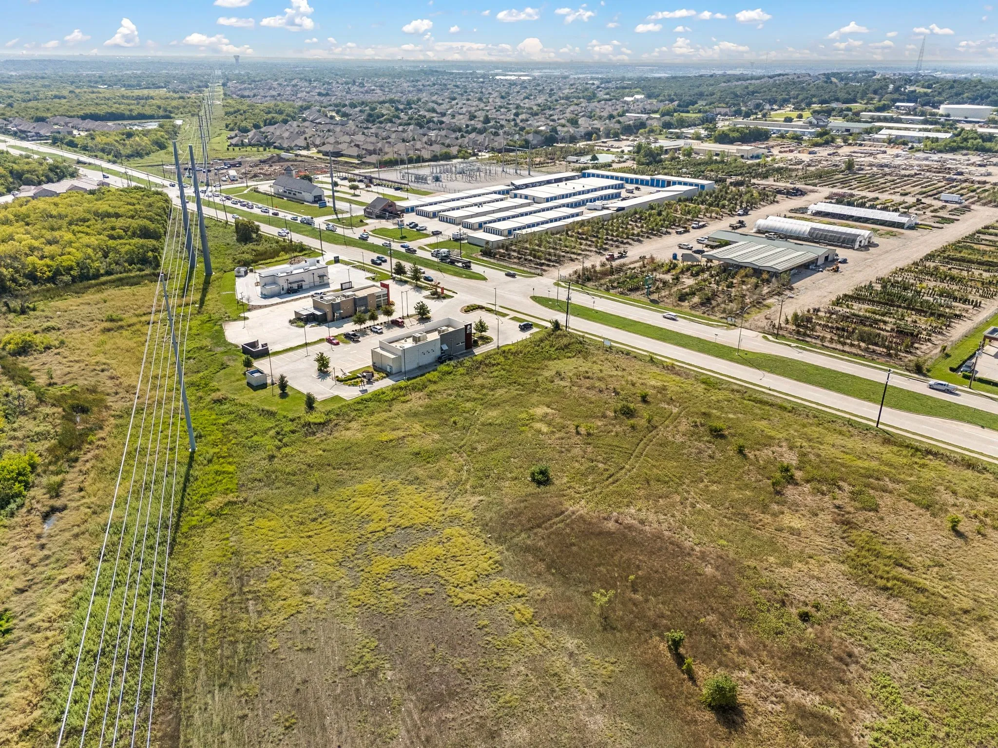 Drone / aerial view